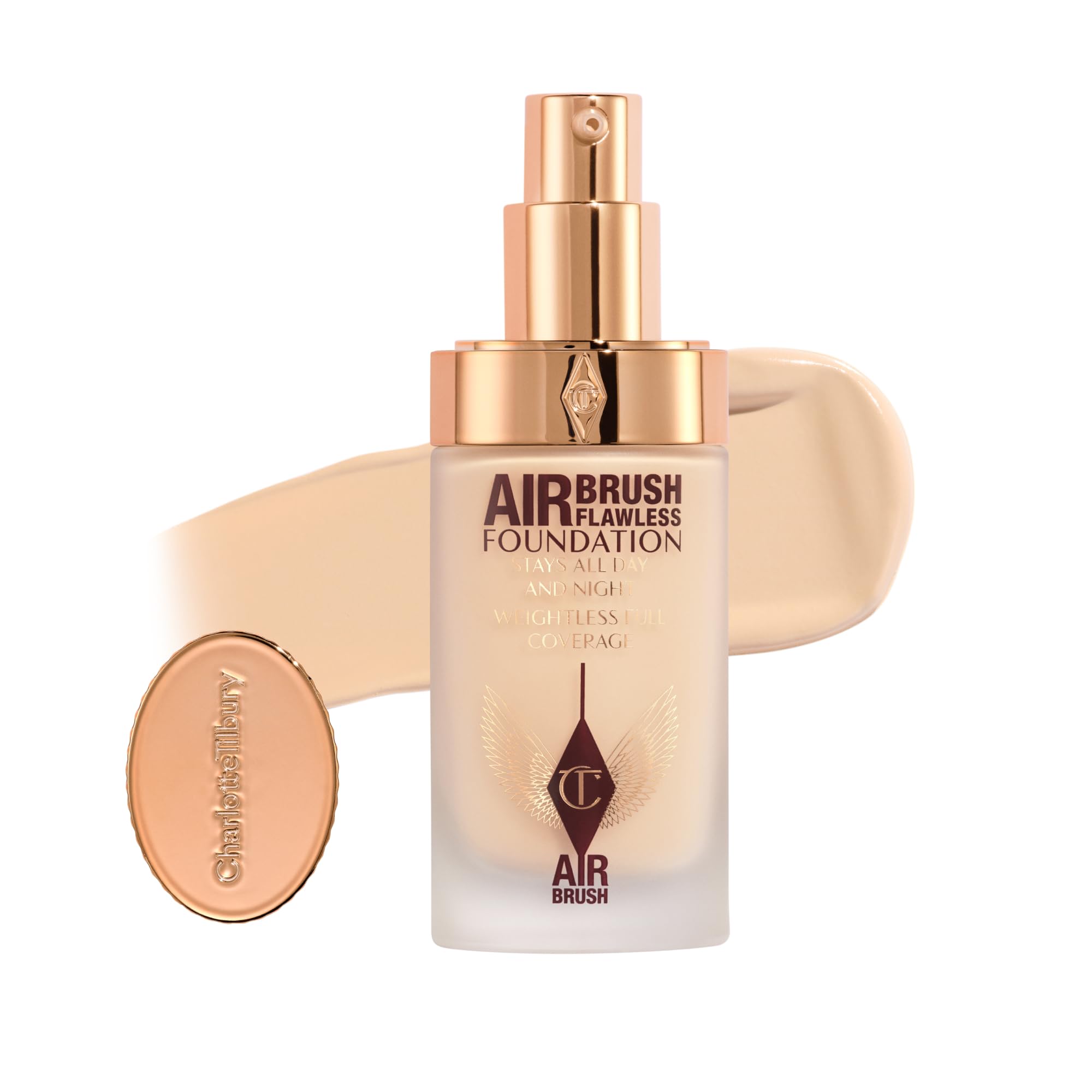 Photo 1 of Charlotte Tilbury Airbrush Flawless Matte Foundation - Full Coverage