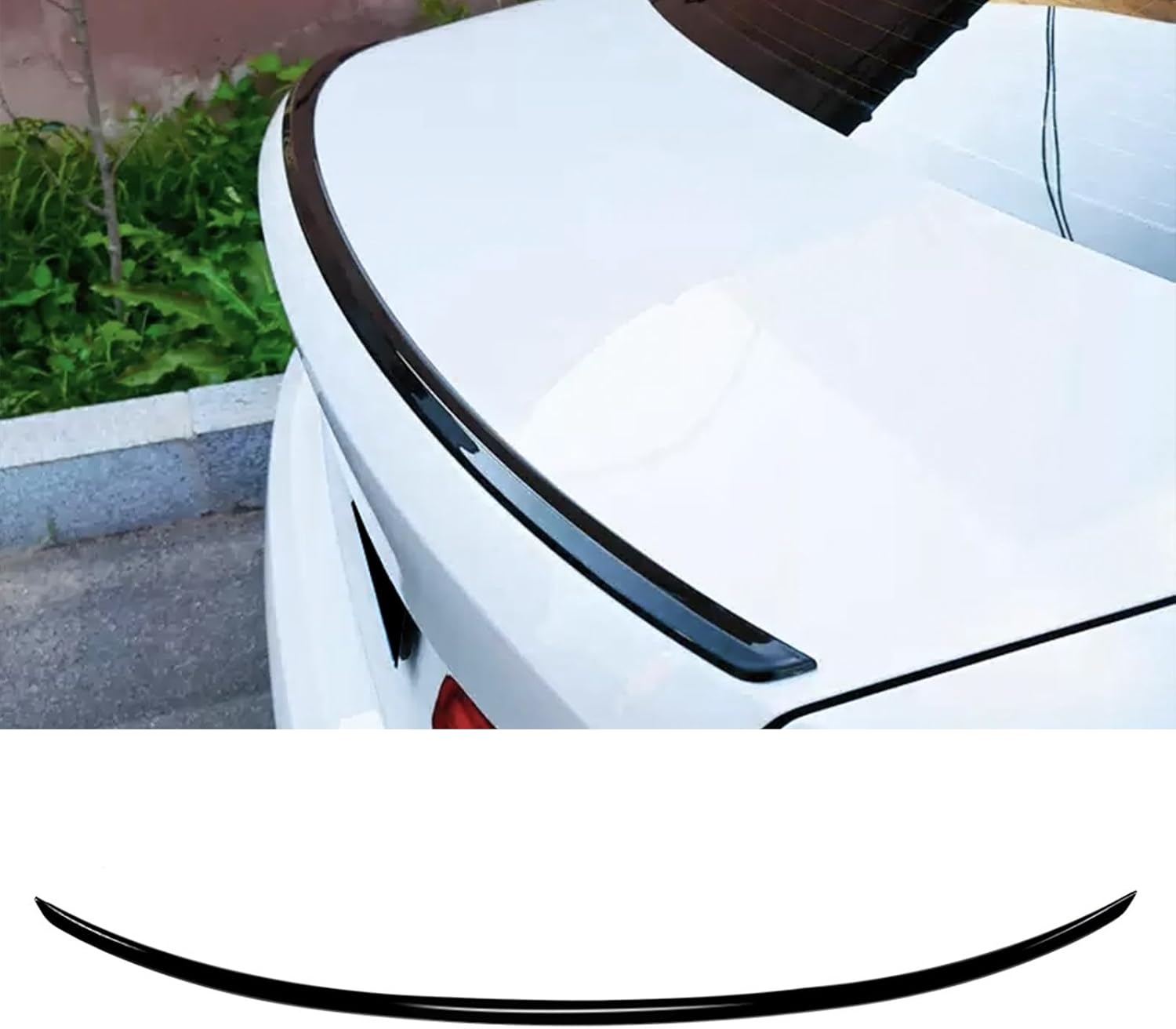 KHK G20 Trunk Spoiler, Gloss Black Car Rear Trunk Tail Spoiler, Dark Night MP Style Rear Wing Spoiler Fits for 2019-2024 BMW G20 3 Series 330i M340i and G80 M3 All Models 2020 2021 2022 2023