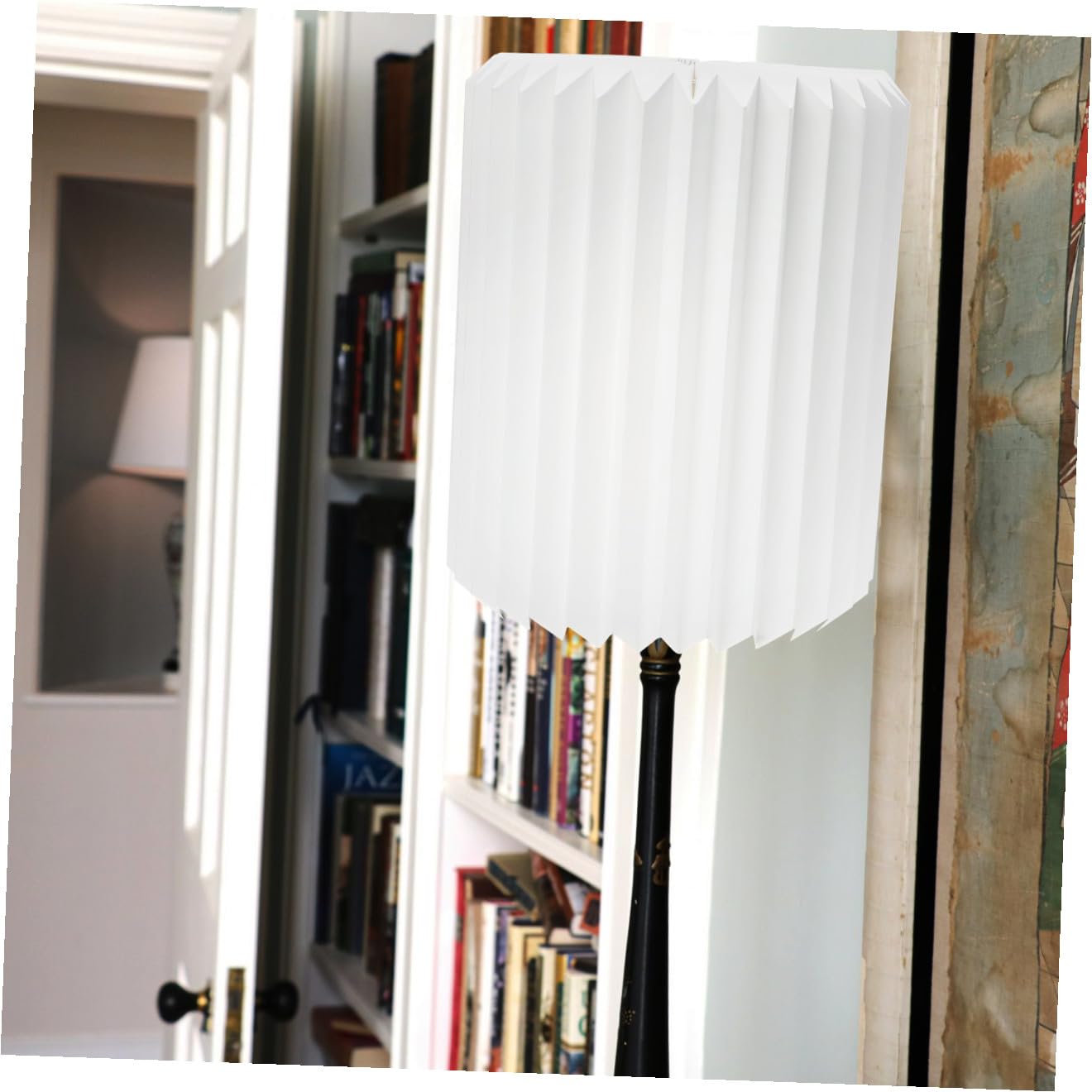 Lampada Sospensione Paralume Pieghevole in Stile Origami Paralume in Resistente e Durevole Design Moderno per Bar e Lampada da Soffitto Decorativa