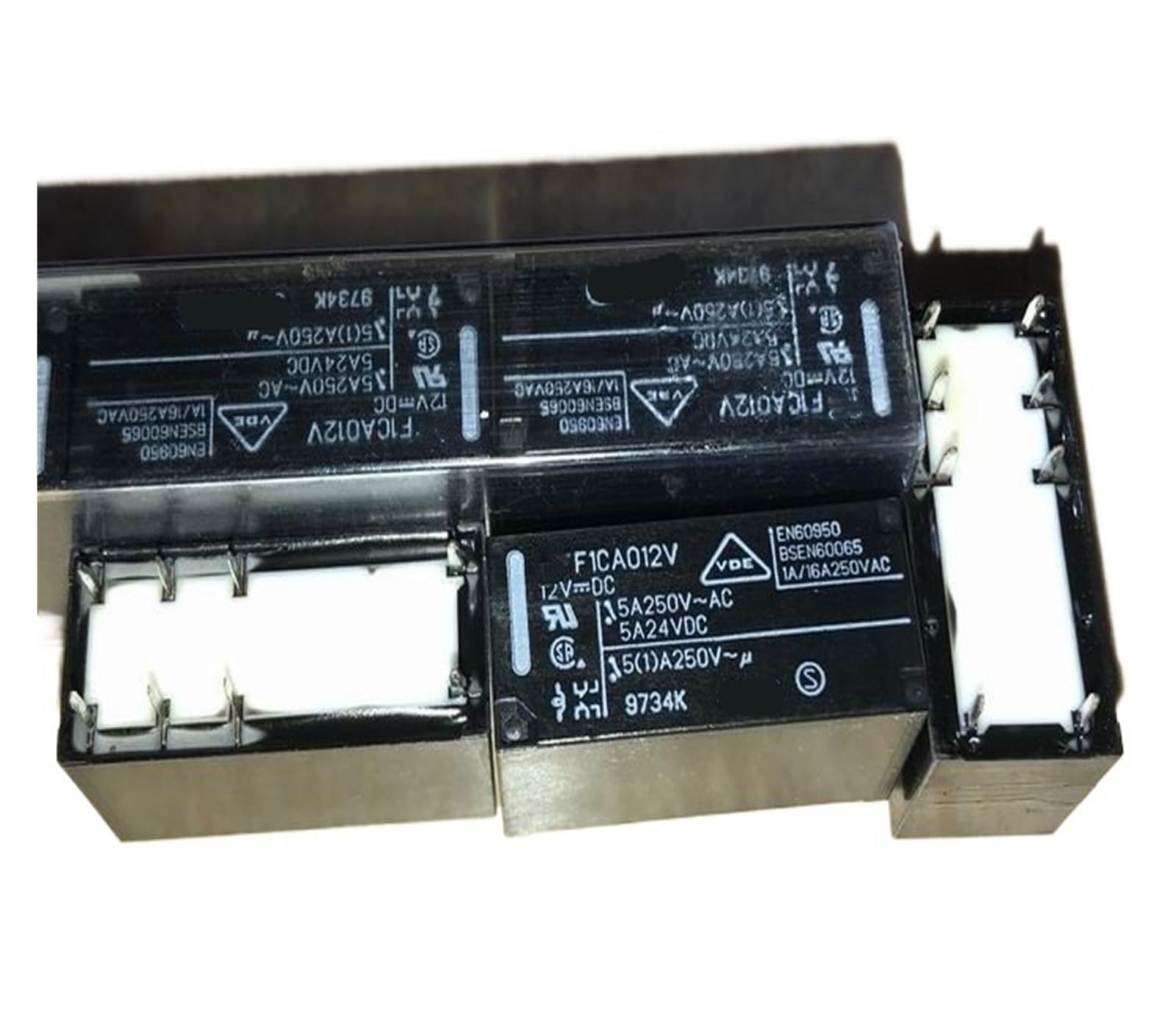 Yzwrwrmktb One Color 1Pc F1ca012v (115F-2C-12V-5A) Relay 8 Pins