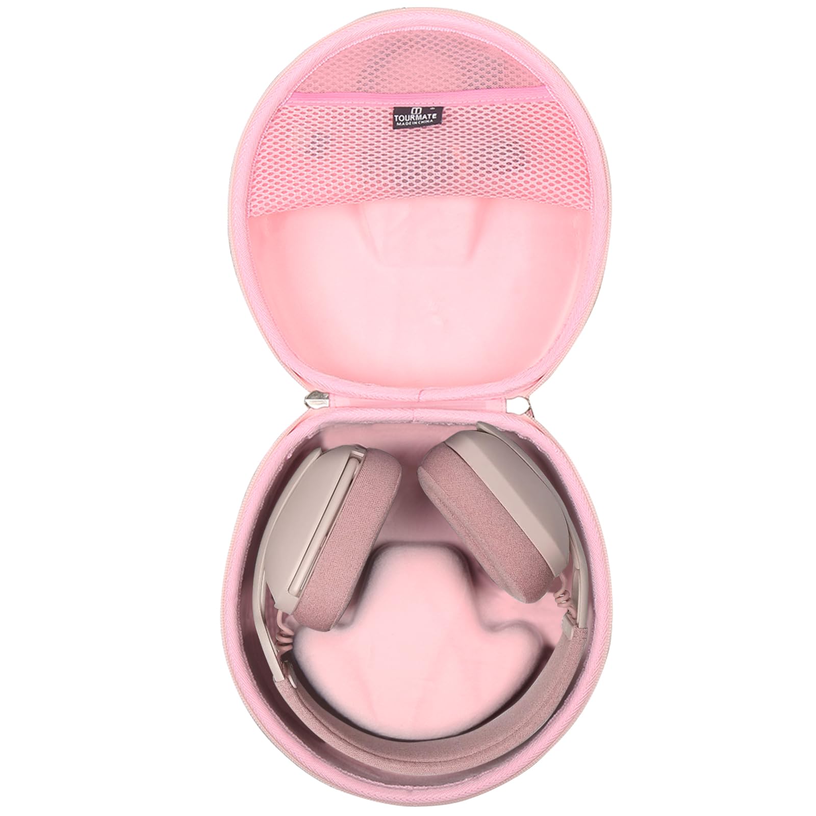 Hard Travel Case for Logitech Zone Vibe 100/125 Wireless Ear Headphones, Protective Carrying Storage Case - Tourmate（only case）