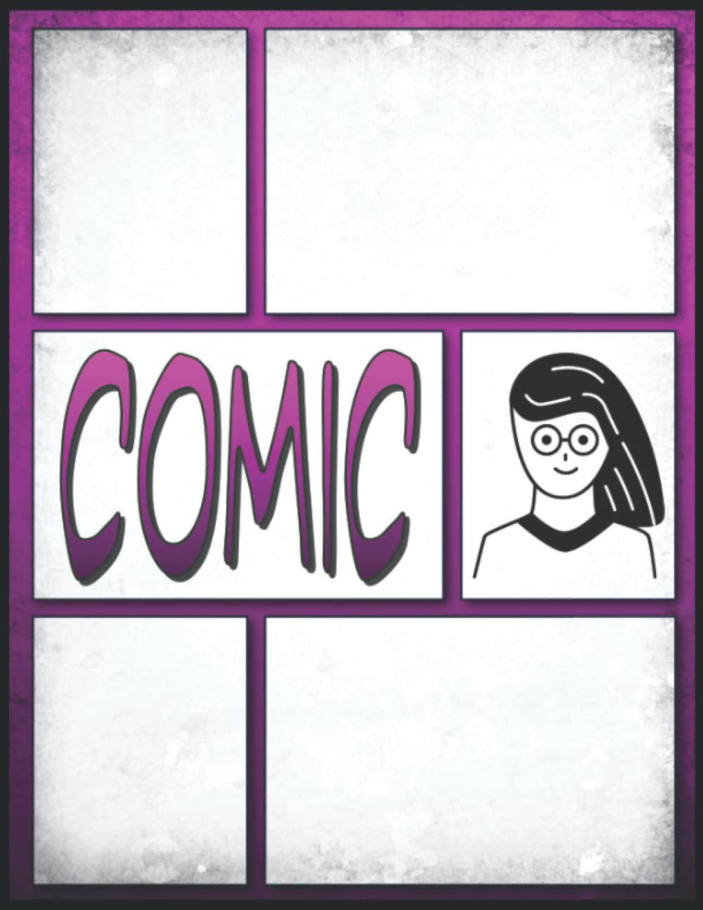Libreta Blanca Pequeña Para Dibujar Cómic: Libro De Actividades De Cómic En Blanco De Dibujos Animados Para Que Los Niñas Aprendan A Crear Sus Propios Cómics | Regalos Para Niñas De 7 Años