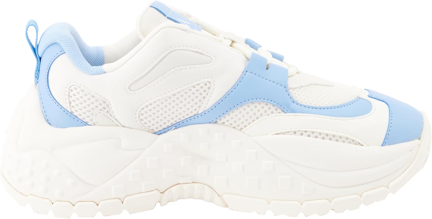 Emporio Armani Womens Vedder, Microsuede Clean Essential LookSneaker