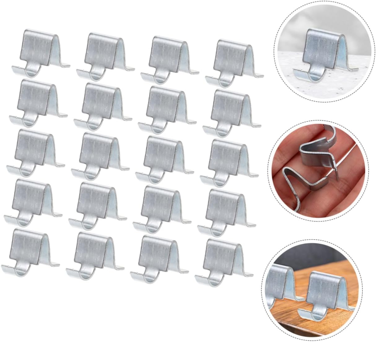 Gadpiparty 100pcs Cabinet Shelf Clips Shelf Support Clips for Shelving Wire Brackets Strong Cabinet Brackets