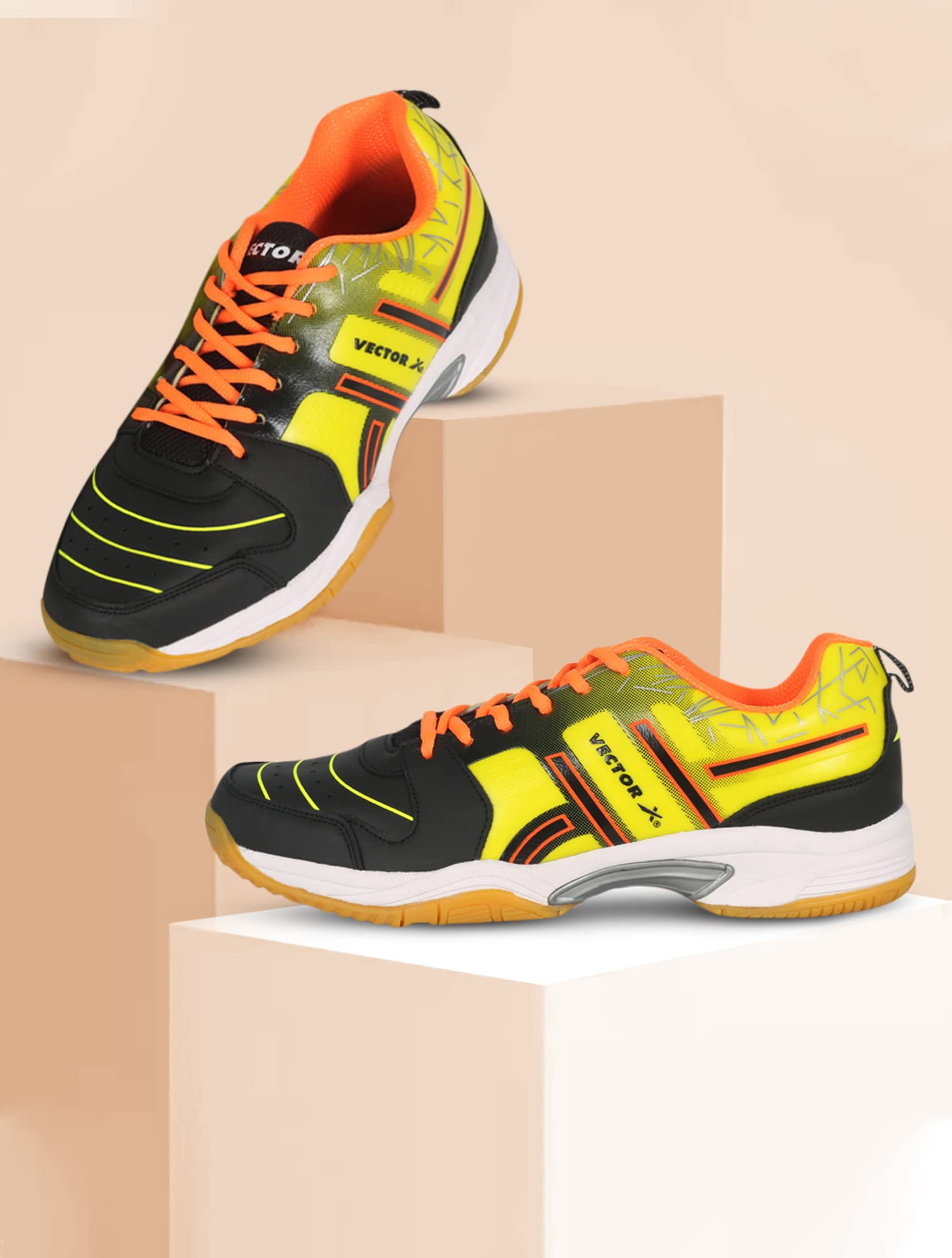 Vector X CS-2000 Court Shoes for Mens (Multicolor) (Size-3) (B07X8GHD4Y) Amazon Price History, Amazon Price Tracker