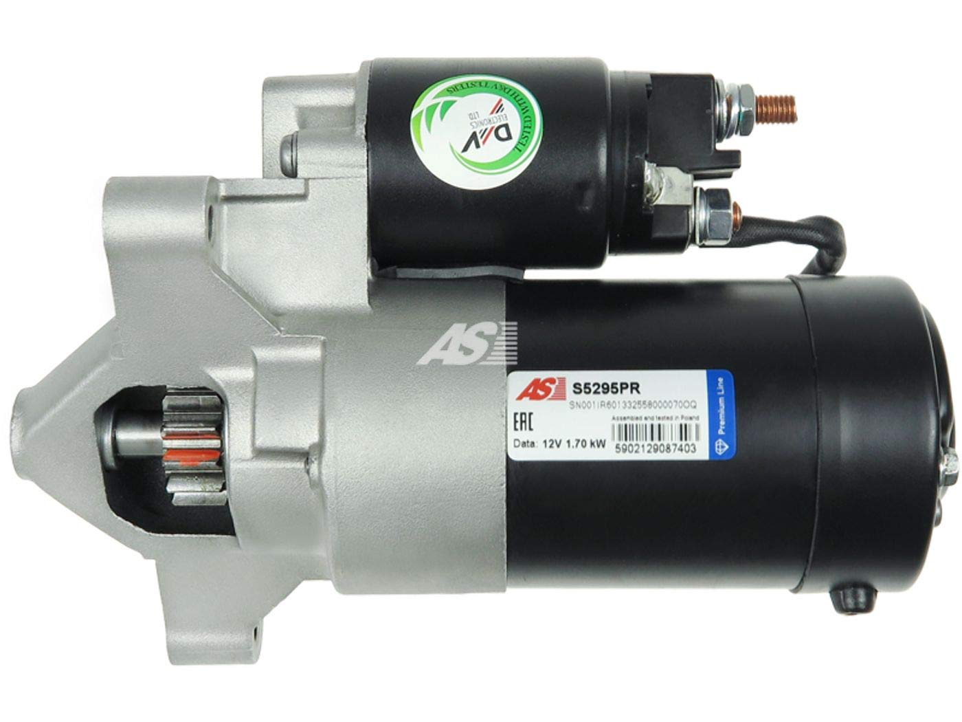 AS-PL S5295PR Starter motor/arranque