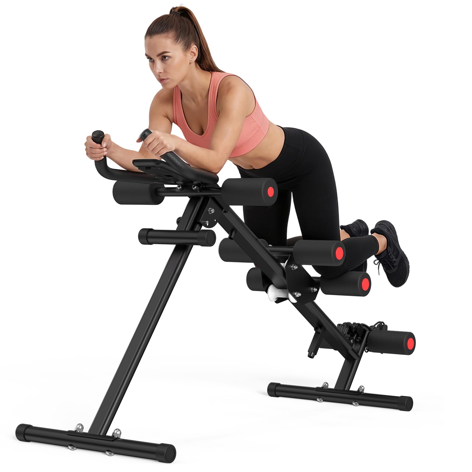 RELIFE REBUILD YOUR LIFE Bauchmuskel Trainer Bauch Trainingsgerät Bauchtrainer für Zuhause AB-Workout-Gerät Bauchtrainer Zusammenklappbarer