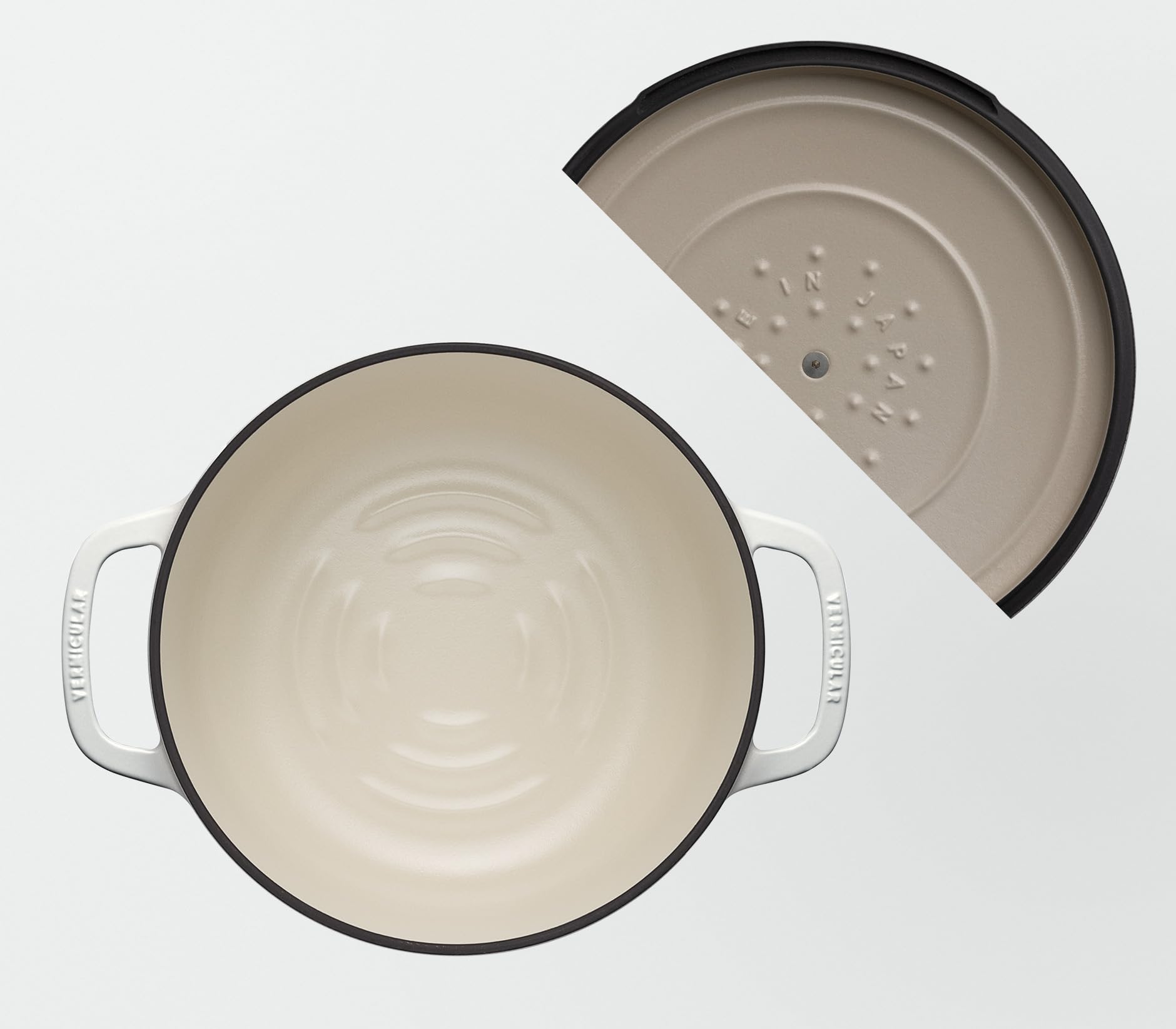 Amazon.co.jp: バーミキュラ 鋳物ホーロー鍋 22cm ［浅型］ シーソルト