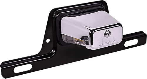 OLS, luces LED para la placa patente de remolques con soporte con certificación SAEDOT impermeable resistente. Luces para números de placas patentes