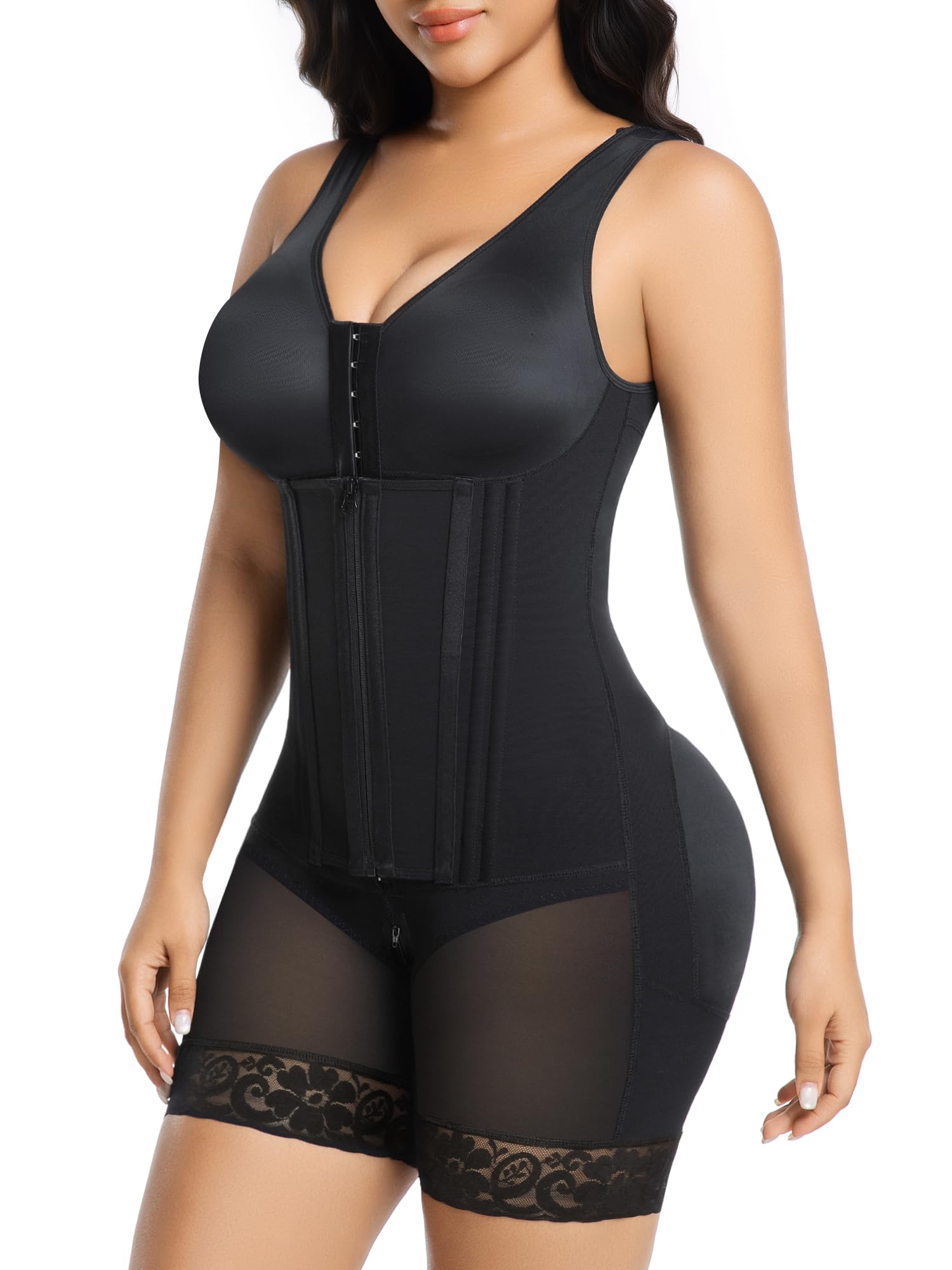 YIANNA Overbust Fajas Colombianas Shapewear per le donne controllo della pancia Body Shaper Cintura Post Chirurgia Compressione Indumento