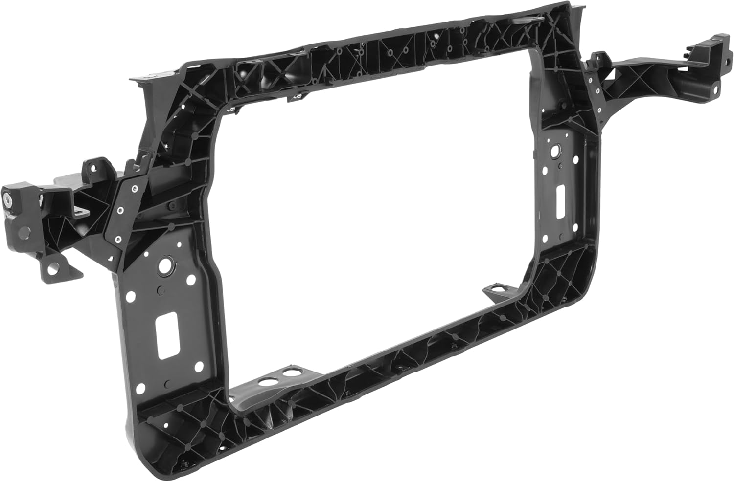 ALMULOO Radiator Support Compatible with 2010-2015 Hyundai Tucson Replacement for HY1225165 641012S000 Electrophoresis Steel Plastic