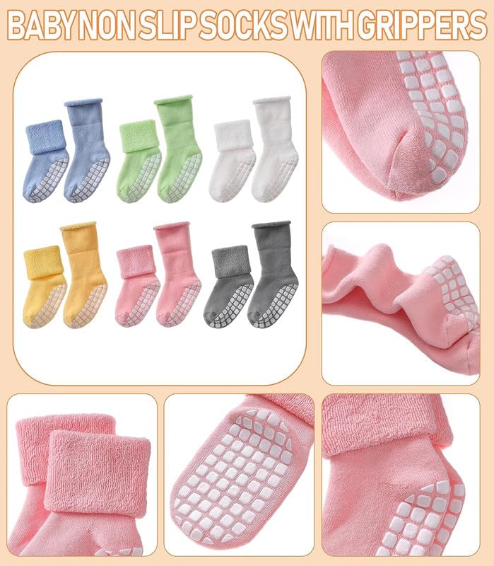 Image of CHACKO Kids Cotton Socks | Soft, Breathable & Anti-Skid Warm Socks for Boys & Girls (Pack of 1, Ages 1-12 Years)