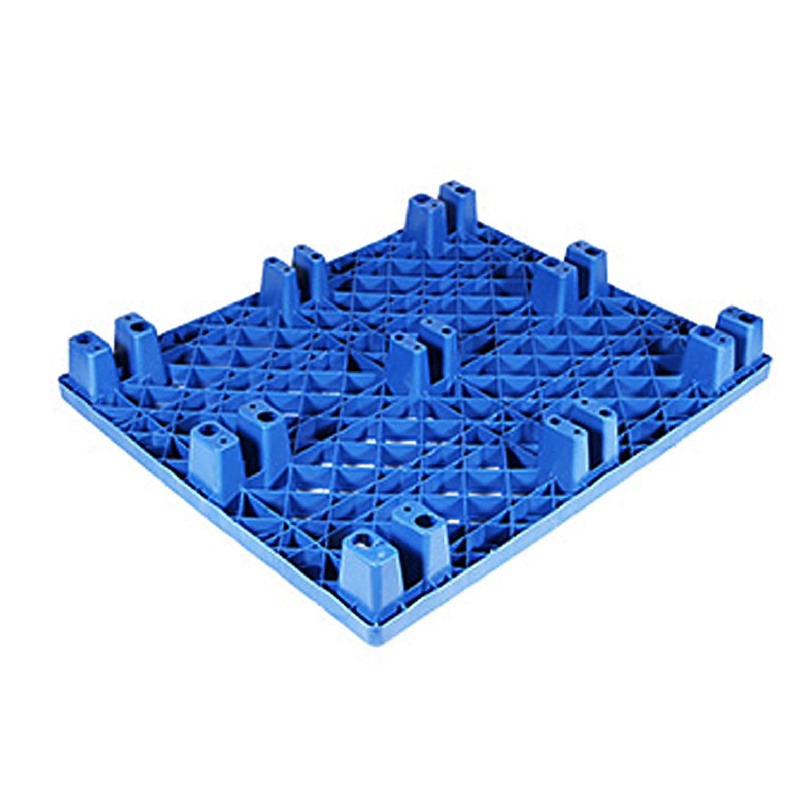 Palettes en plastique pour stockage industriel, palettes de sol robustes pour garage, entrepôt, supermarché et utilisation en extérieur