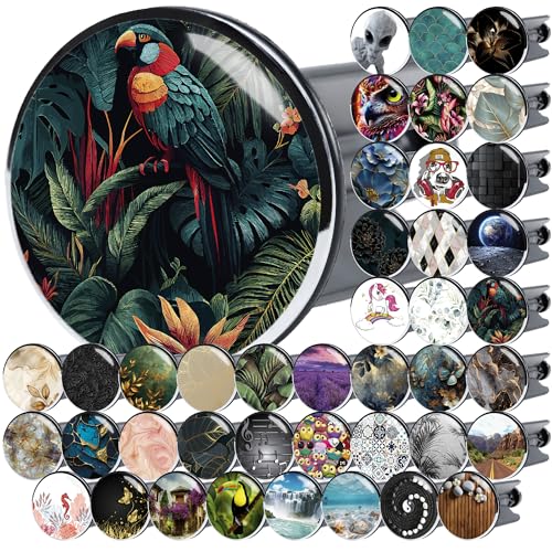 Sanilo Waschbeckenstöpsel, viele schöne Stöpsel für das Waschbecken zur Auswahl, universal mit Motiv (Exotic)