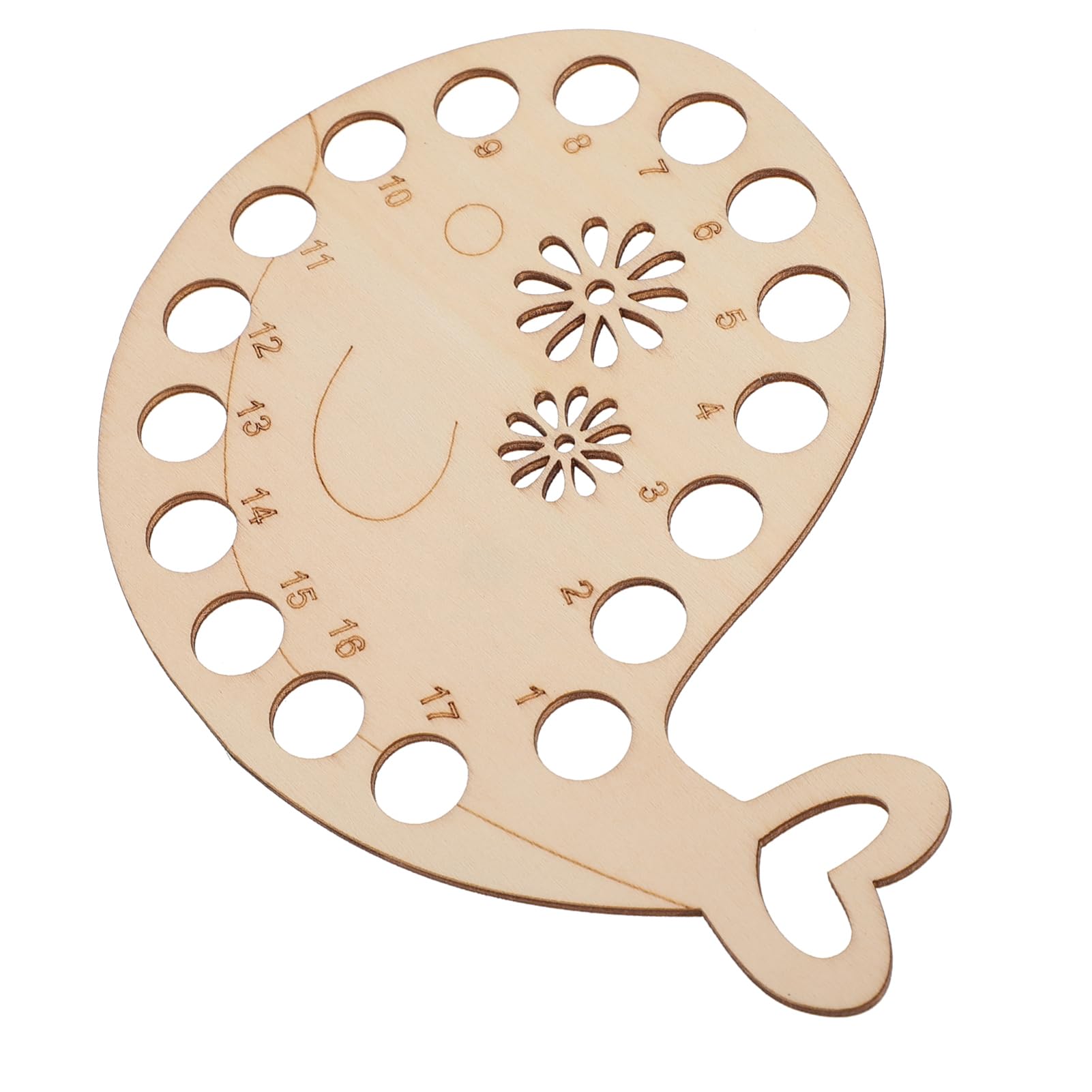 OSALADI Wooden Embroidery Thread Organizer Floss Holder Sewing Thread Stand for Cross Stitch Organizing Tools