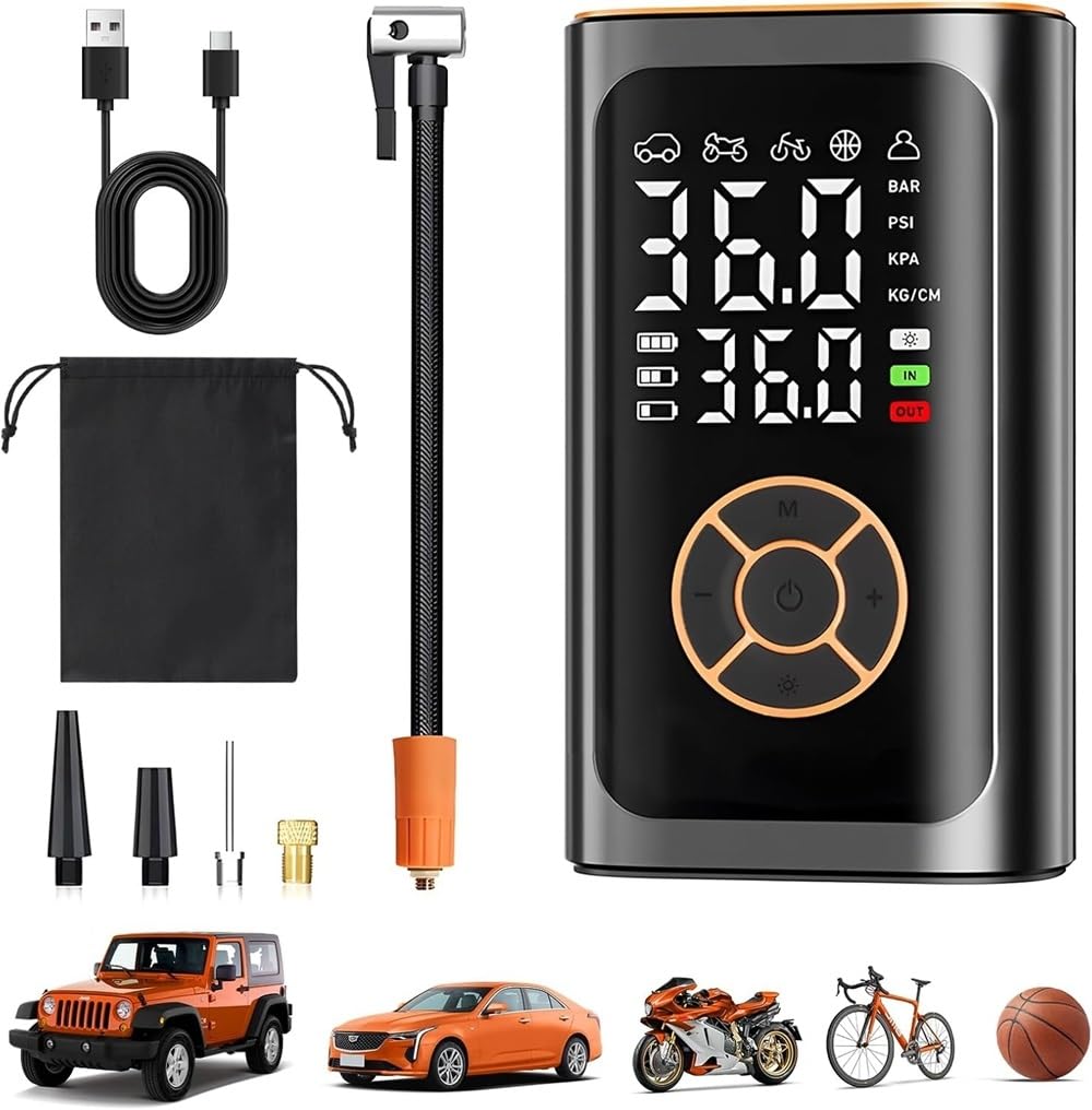Compresseur Air Gonfleur de pneu de pompe à air Gonfleur Electrique