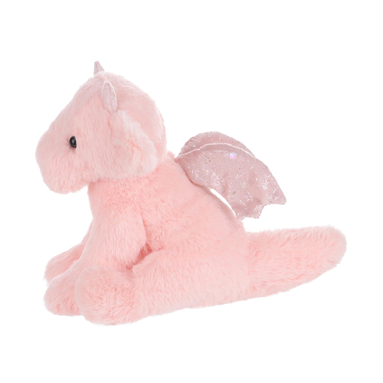 Apricot Lamb Dragon Plushies Stuffed Animals for Kids Soft Cute Plush Toys for Baby Girl and Boy Fluffy Dragon Pink - Image 4