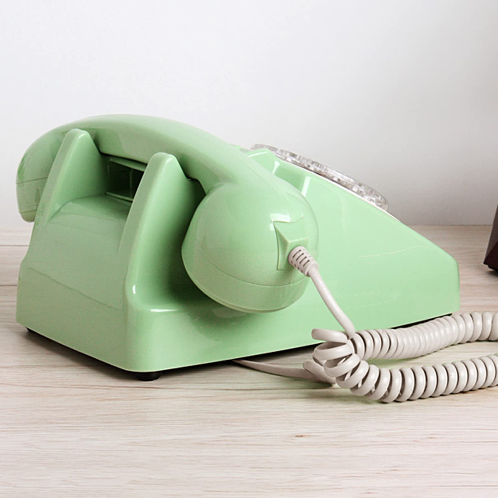 Amazon.co.jp: レトロ回転式ダイヤル電話、昔ながらの固定電話