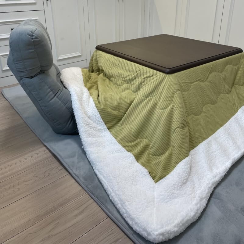 Ultimate Japanese Kotatsu Set: Complete Table + Futon + Heater Set with Energy-Efficient Heating, Adjustable Thermostat &Design for Year-Round Comfort – Perfect for Homes, Offices & Gift Ideas!