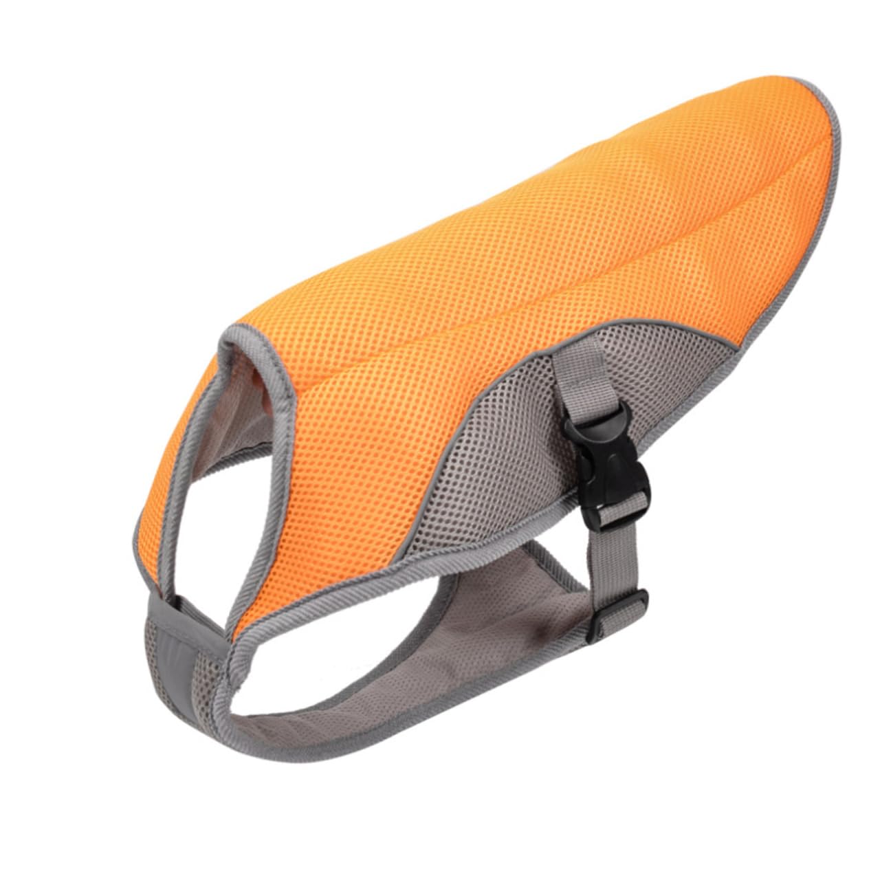 Housoutil Gilet Rafraîchissant pour Chien Polyester Orange Vêtement Respirant pour Chiens Taille 2XL