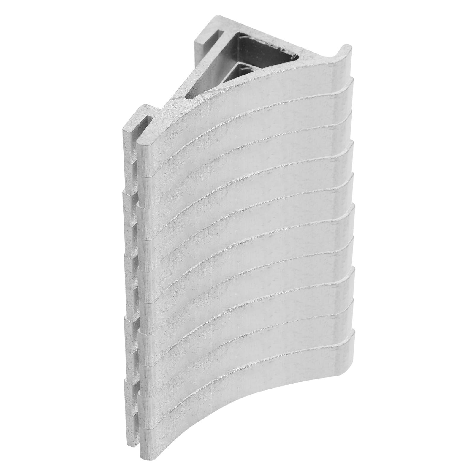 10 pezzi Clip per Mensole Frigorifero in Inox Supporti Resistenti per Scaffali Congelatore Ganci per Staffe Mensole Facili da Installare e Durevoli