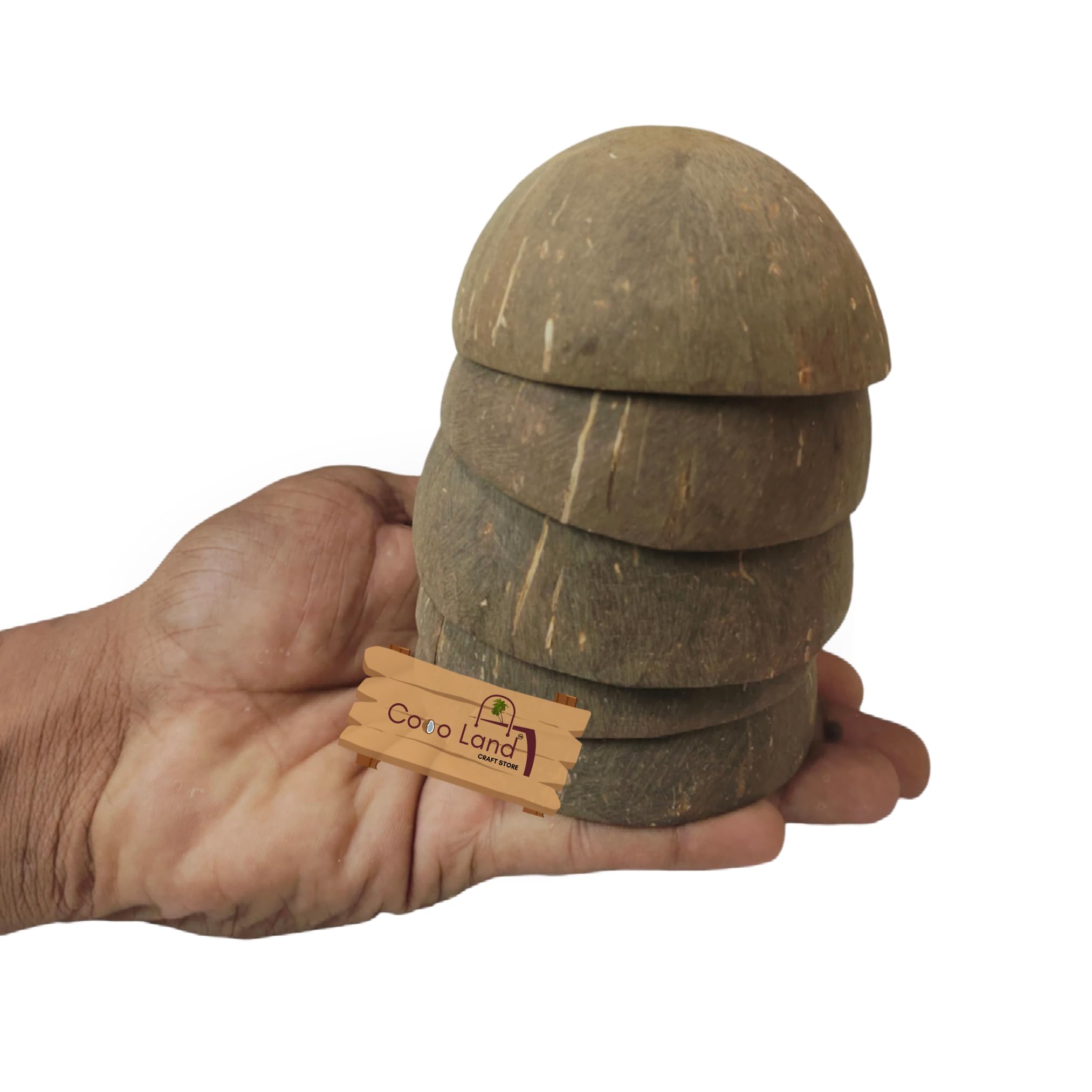 Coco Land Coconut Shell Finished Bowl (Large Size Pack of 30)(10-12 CM Diameter) 250 ml Decorative Pots/Showpieces/Candle Making Bowl/Handicraft/Agro Craft (B0CPJSZJHS) Amazon Price History, Amazon Price Tracker