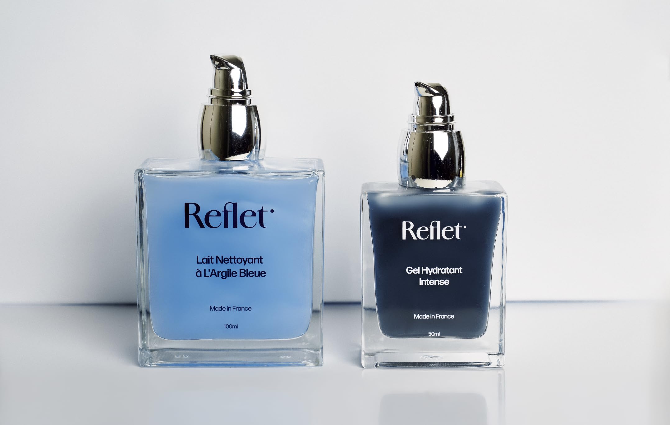 Reflet Cosmetique – Set Ritual Synergie Feuchtigkeitsspendend – Gesichtsreiniger + Feuchtigkeitscreme – 15 ml