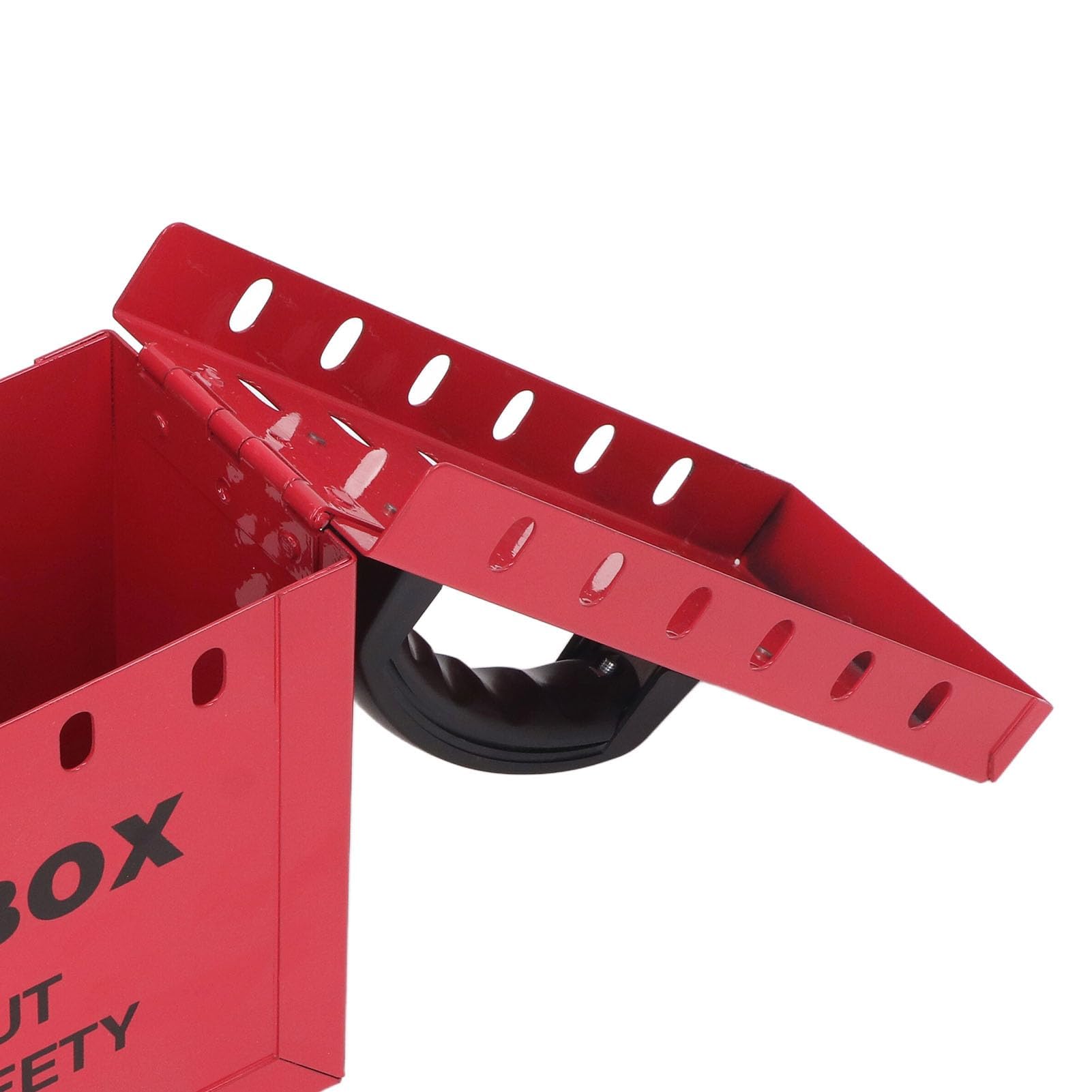 Caja de Bloqueo y Etiquetado, Caja de Bloqueo y Etiquetado Caja de Bloqueo de Grupo de Seguridad Portátil para Cumplimiento de OSHA, Candados con Llave
