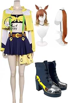 ウマ娘 ジャングルポケット 勝負服 女性Mサイズ ウィッグ付き ウマ娘 ジャングルポケット 勝負服 女性Mサイズ ウィッグ付き