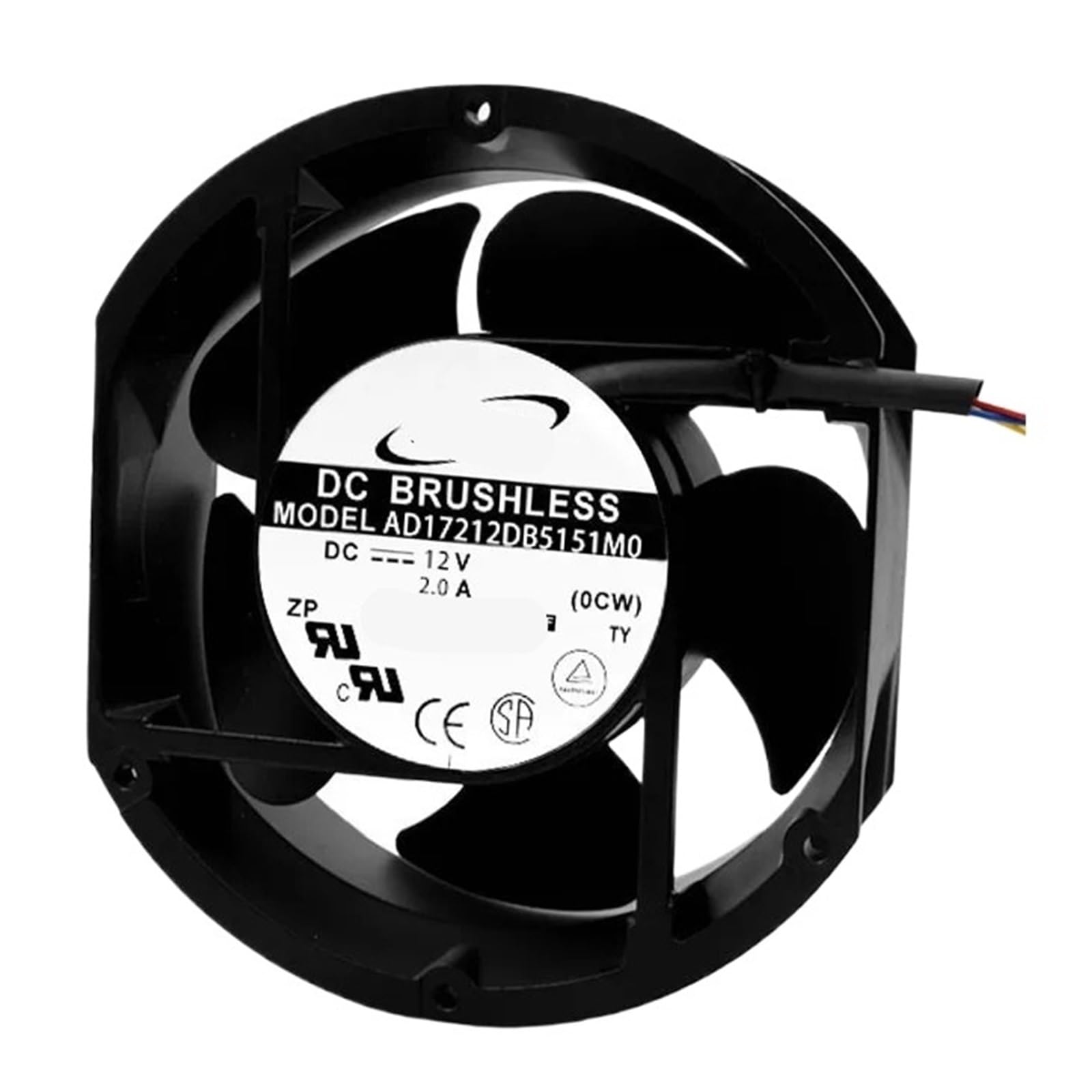 ZVQYSGIW AD17212DB5151M0 12V 2.0A 17251 172 * 172 * 51mm cooling fan