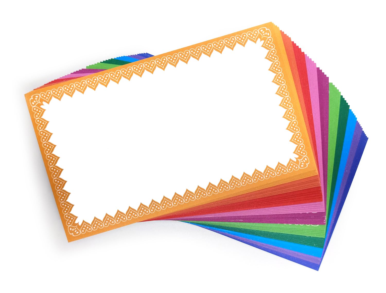 Amazon.com : PPAPPAPPIYO 3x5 Decorative Border Vellum paper
