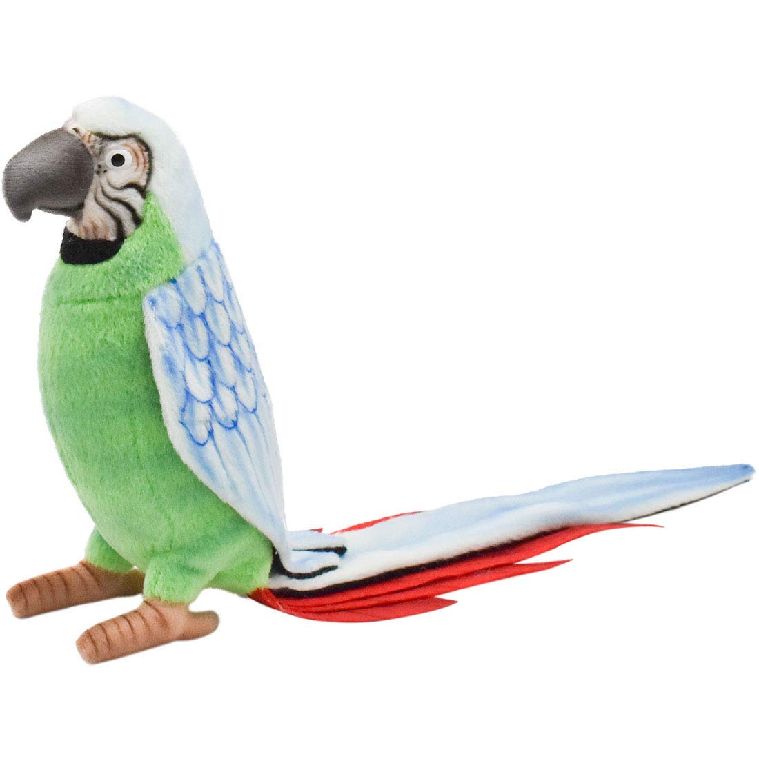 Amazon.co.jp: HANSA ハンサ ぬいぐるみ 3324 オウム GR 37 PARROT