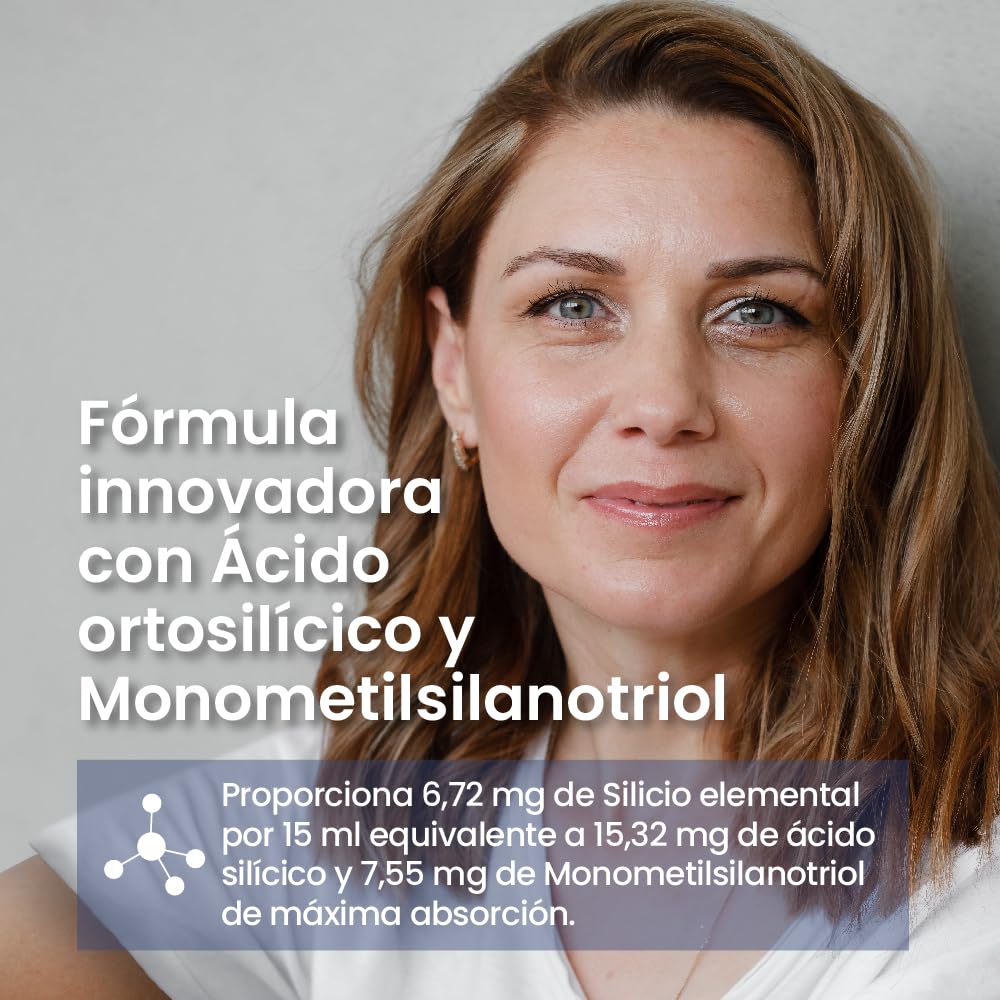 Orgono Living Silica Collagen Booster. Suplemento Vegano De Silicio Líquido Para Aumentar El Colágeno Y Reforzar Huesos Y Articulaciones. 1 Litro - 1000 Ml.