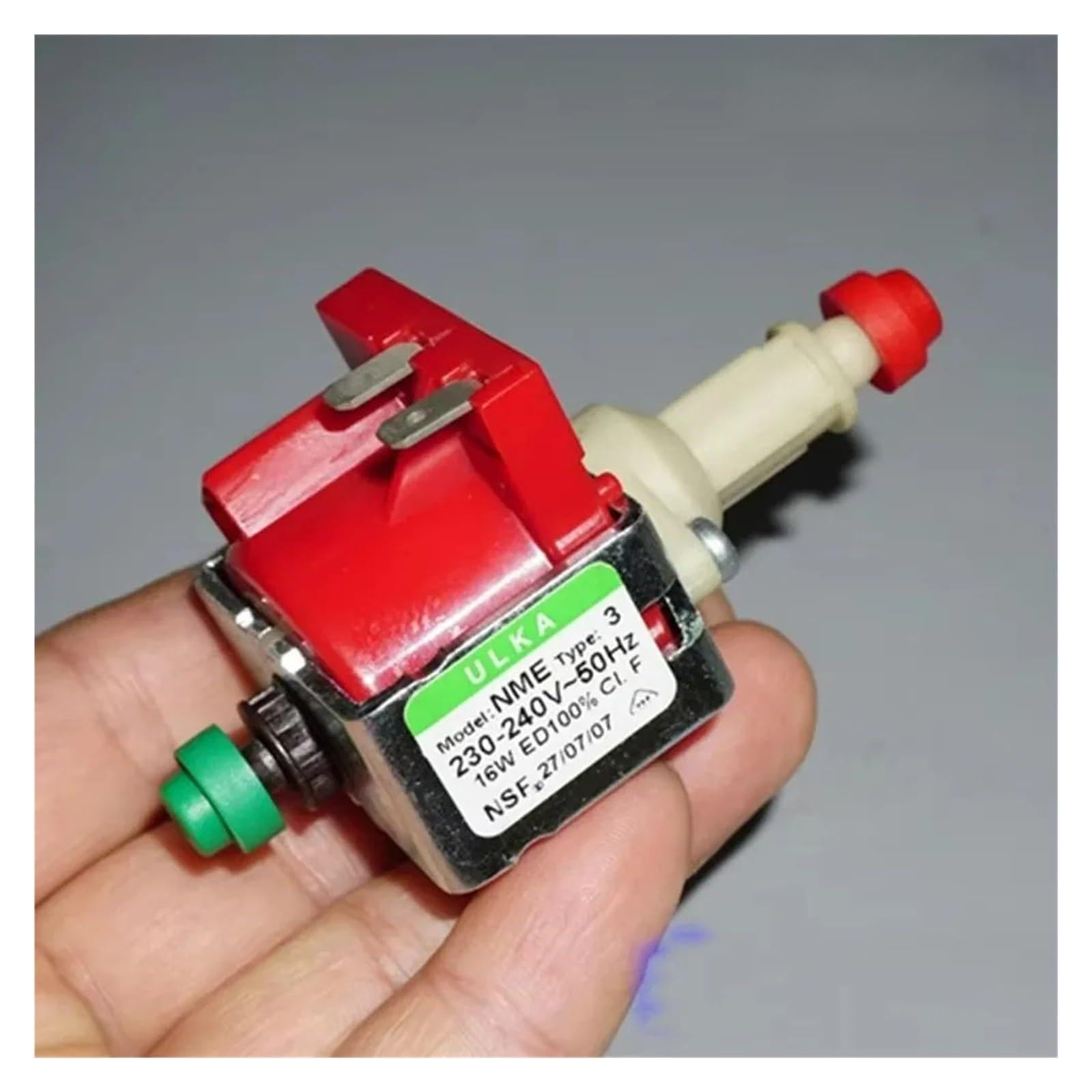 AIQFTGSNS AC 220V 230V 16W NME3/ NME4 Solenoid Vibratory Electromagnetic Pump Coffee Machine Water B