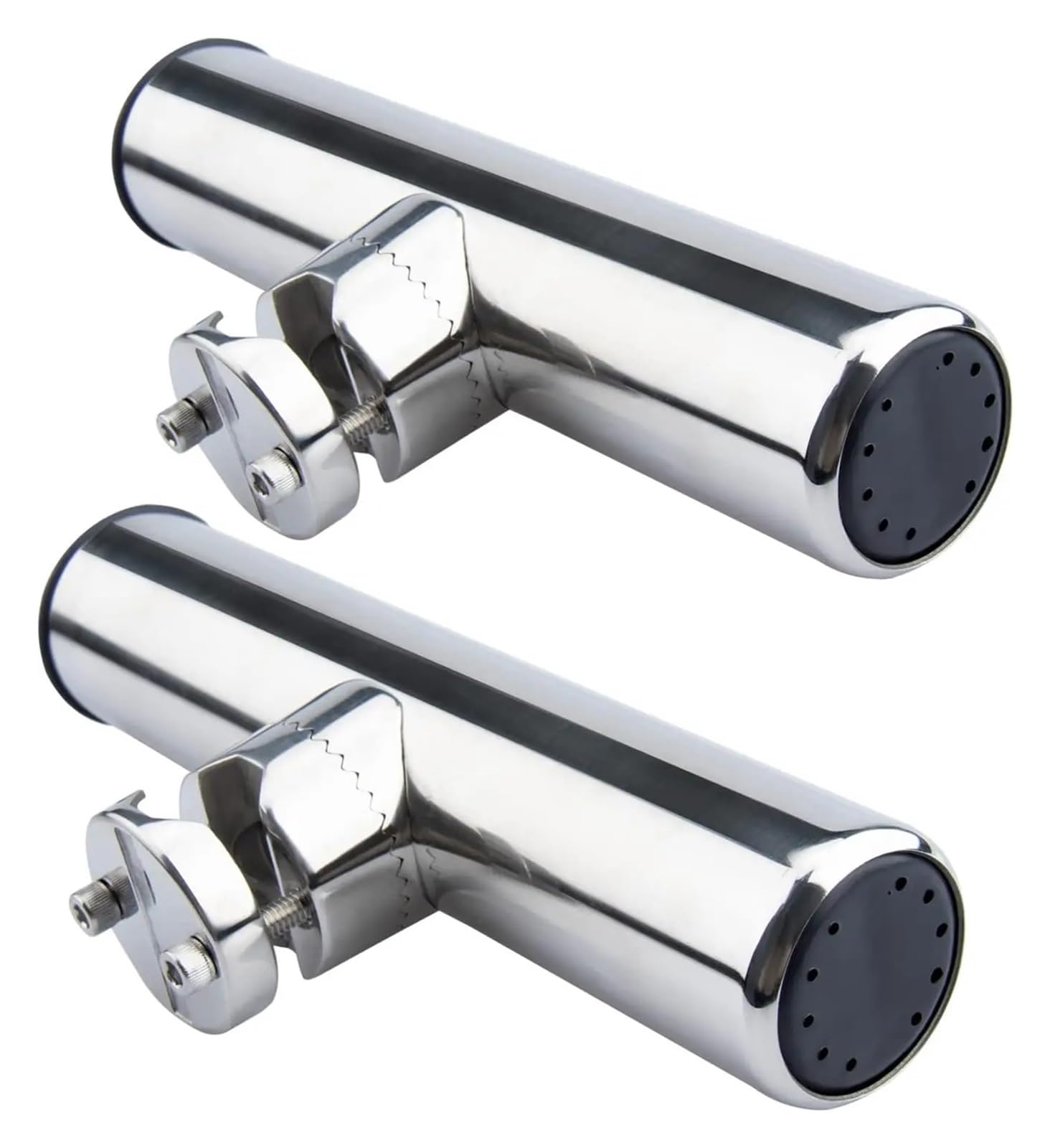2 szt. Zaciskowy uchwyt na wędki 7/8"-1" 316 SS
