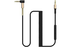 Marshall Major Replacement Braided Cable with Mic - Compatible with 5 Major Series