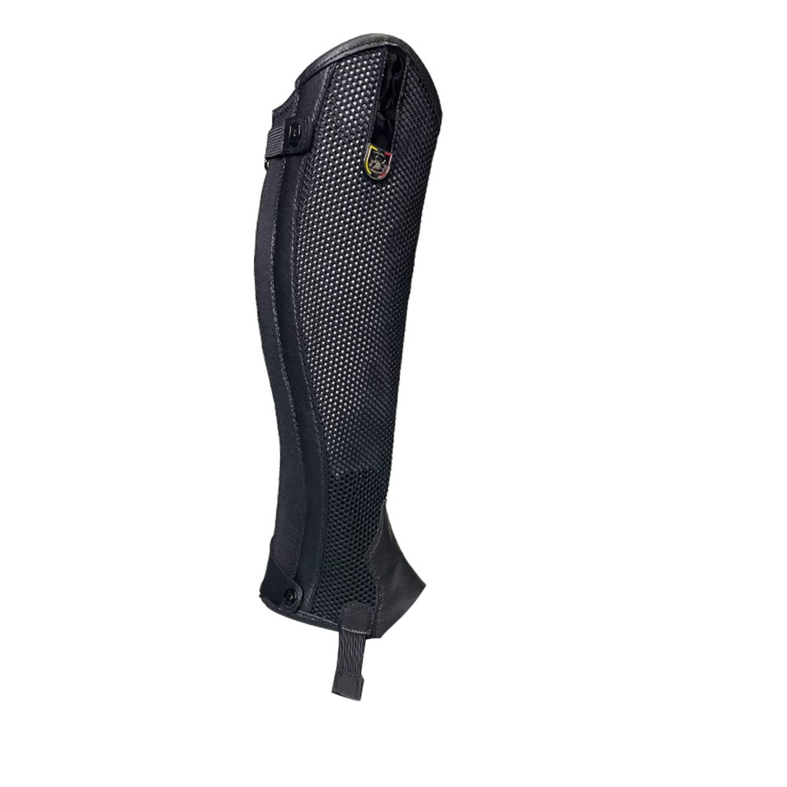 rockible Ghette Equestri Protettive Gamba Cavallo Ghette Cavalcata Parastinchi Cavaliere con Rete Aerata Antiattrito dalla Sella Supporto Alla Guida Materiali , Nero , 2XL-Circonferenza Coscia 38.5CM