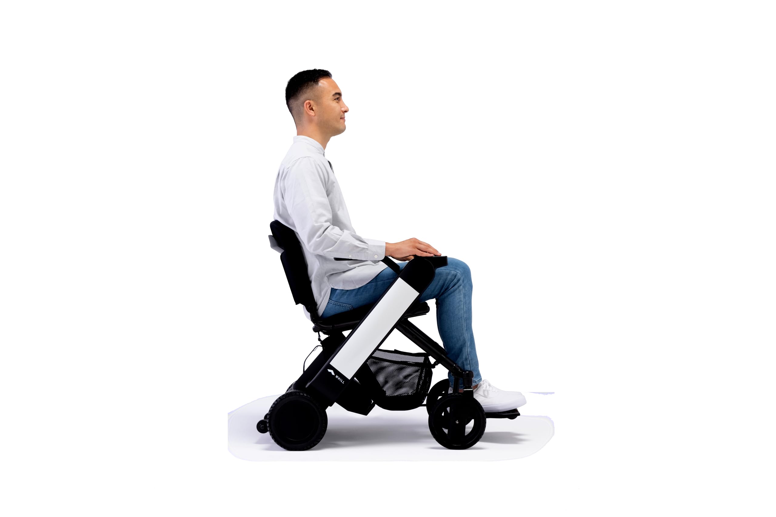 Amazon | WHILL Model F 折りたたみ式電動車椅子 軽量 耐荷重115kg