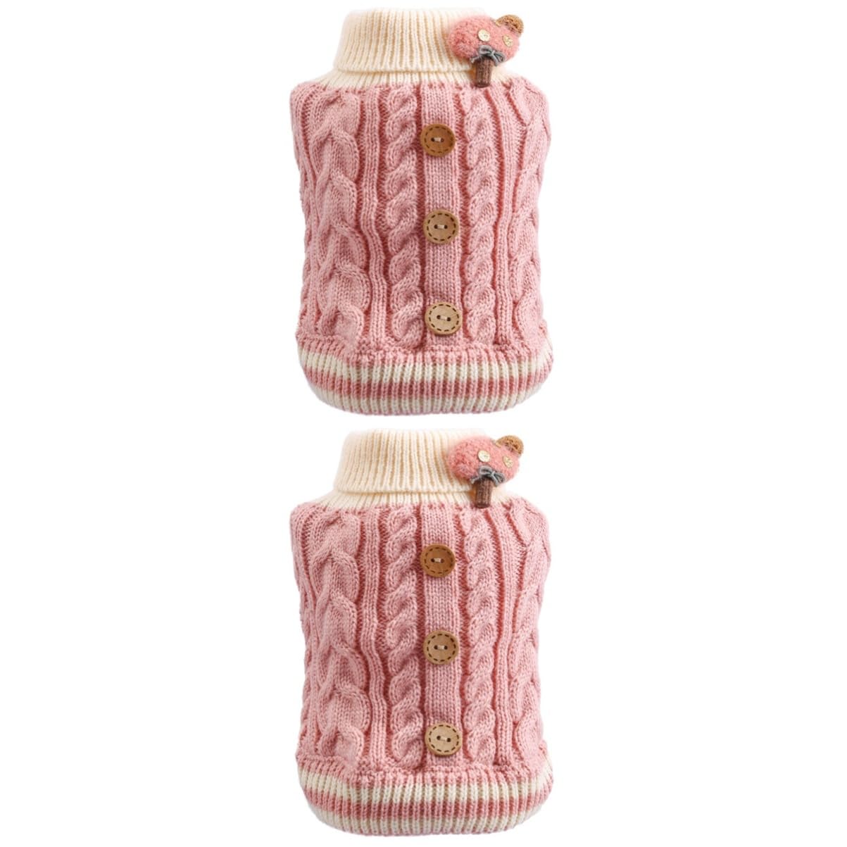 Adorables pulls pour chien au design élégant et confortable lot de 2