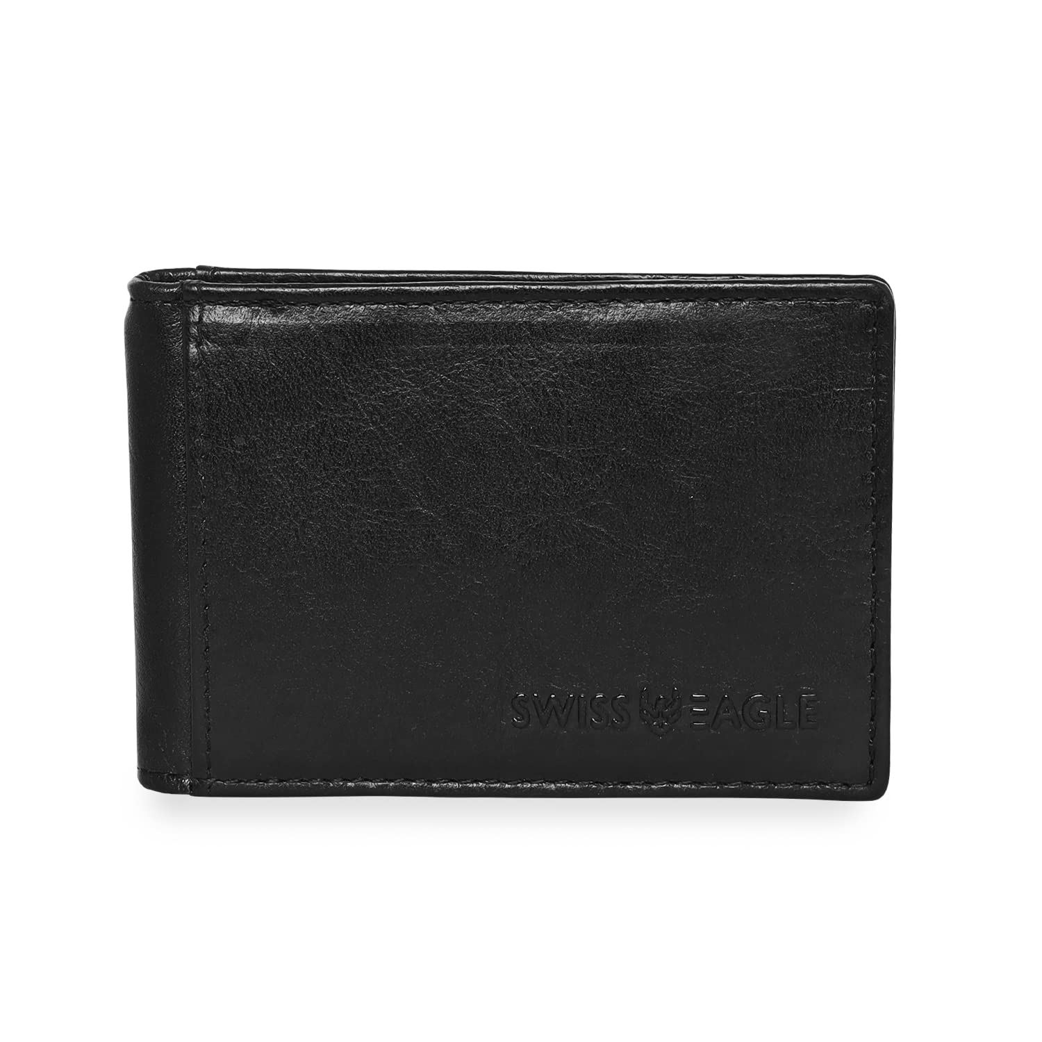 swiss eagle Leather Wallet For Men Black (SE1024BLK), Black, Vintage-picture-19