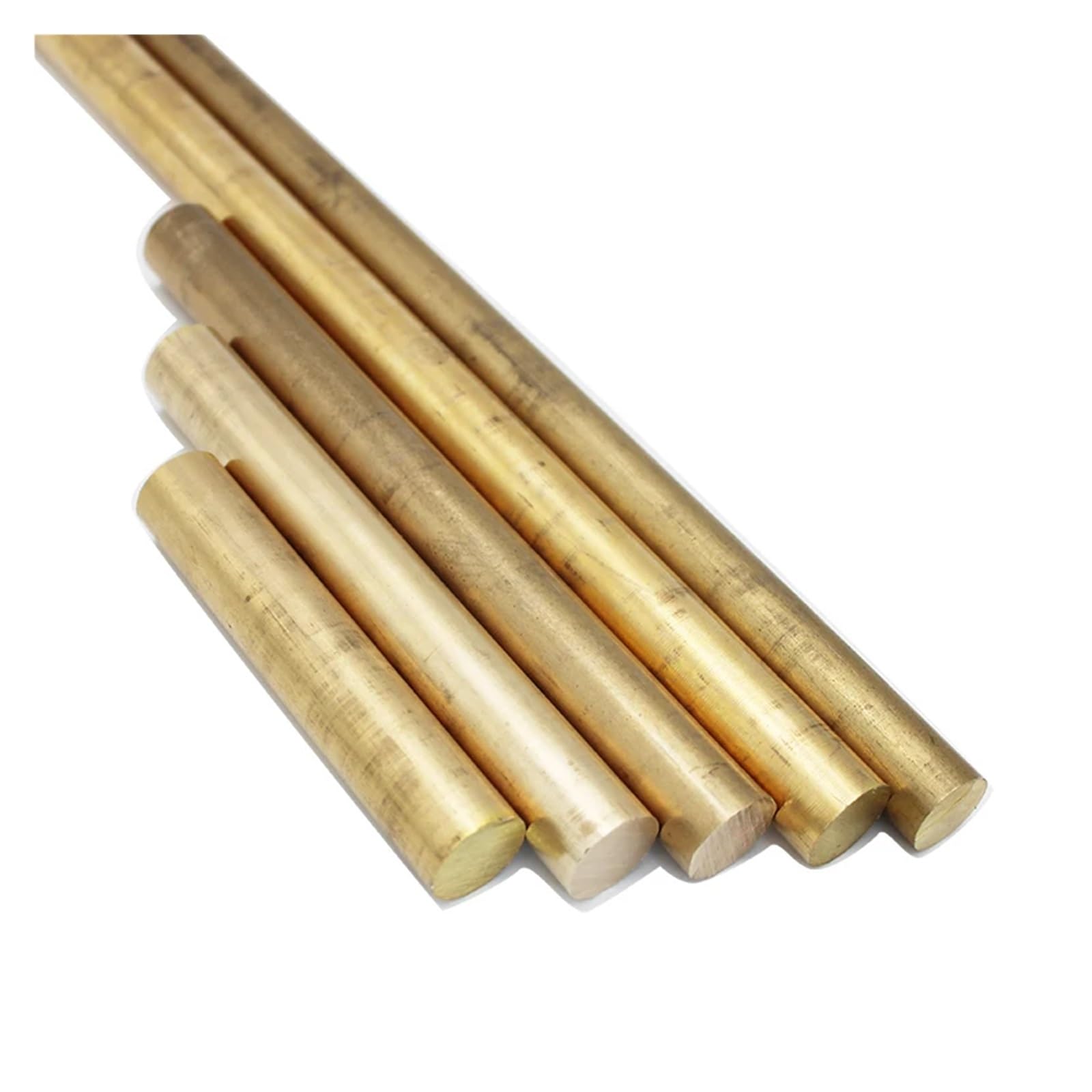 RAHBI Messingstab, Rundstab, Stangen, Stangen, 0,8 mm, 1 mm, 1,2 mm, 1,5 mm, 2 mm, 2,5 mm, 3 mm, 4 mm, 5 mm, 6 mm, 7 mm, 8 mm, 9 mm, 10 mm, 12 mm, 14 mm, 15 mm, 16 mm, 18 mm bis 50 mm leisurely (Size
