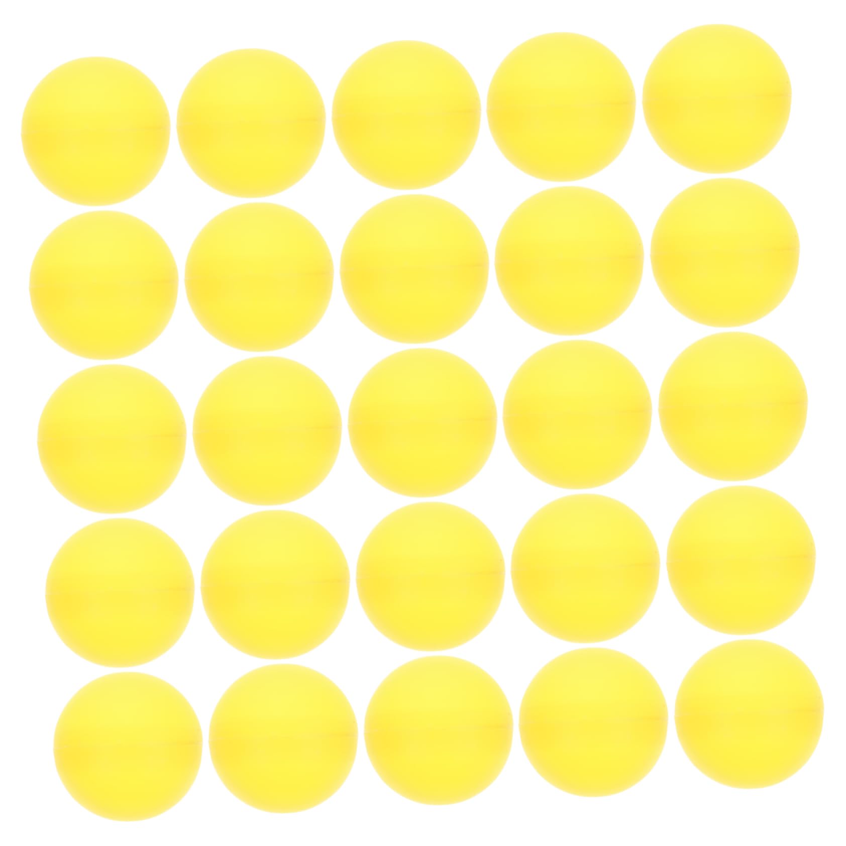 LAPYAPPE Raffle Balls Set Bright Colors 25pcs Plastic Hollow Balls for Parties and Celebrations
