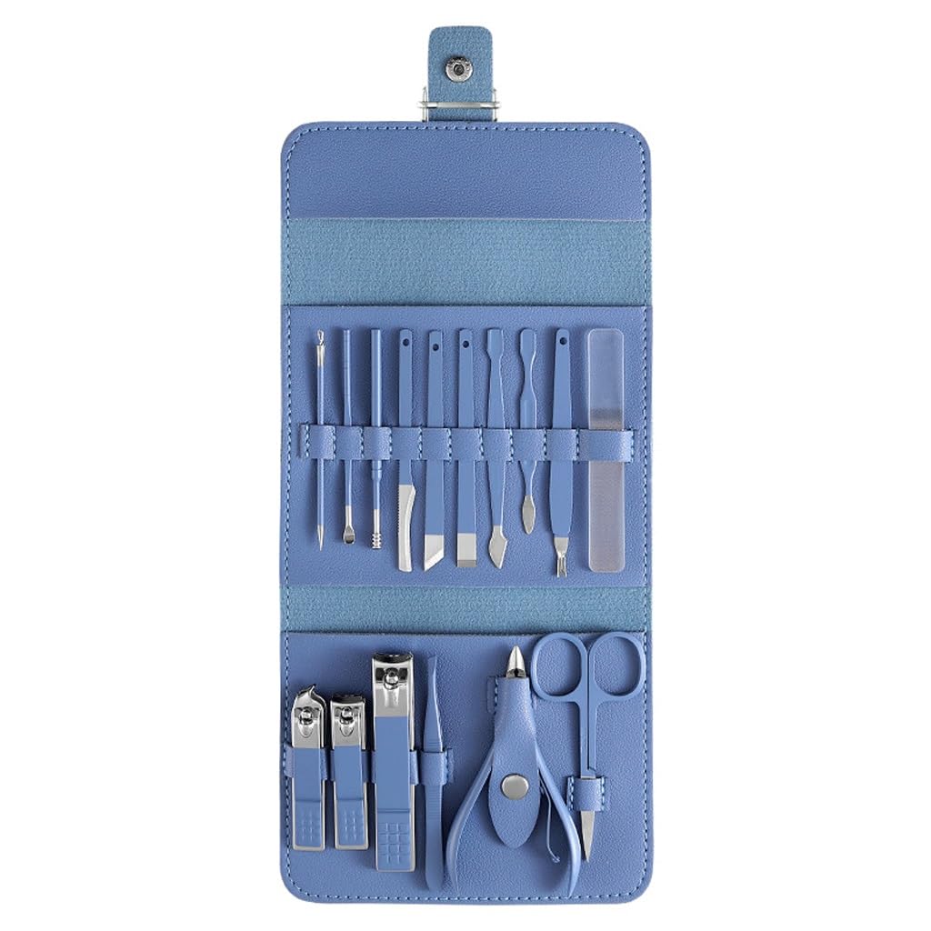 16 Piece Set of Nail Clippers Nail Clippers Manicure Tools Folding Bags Nail Clippers Set