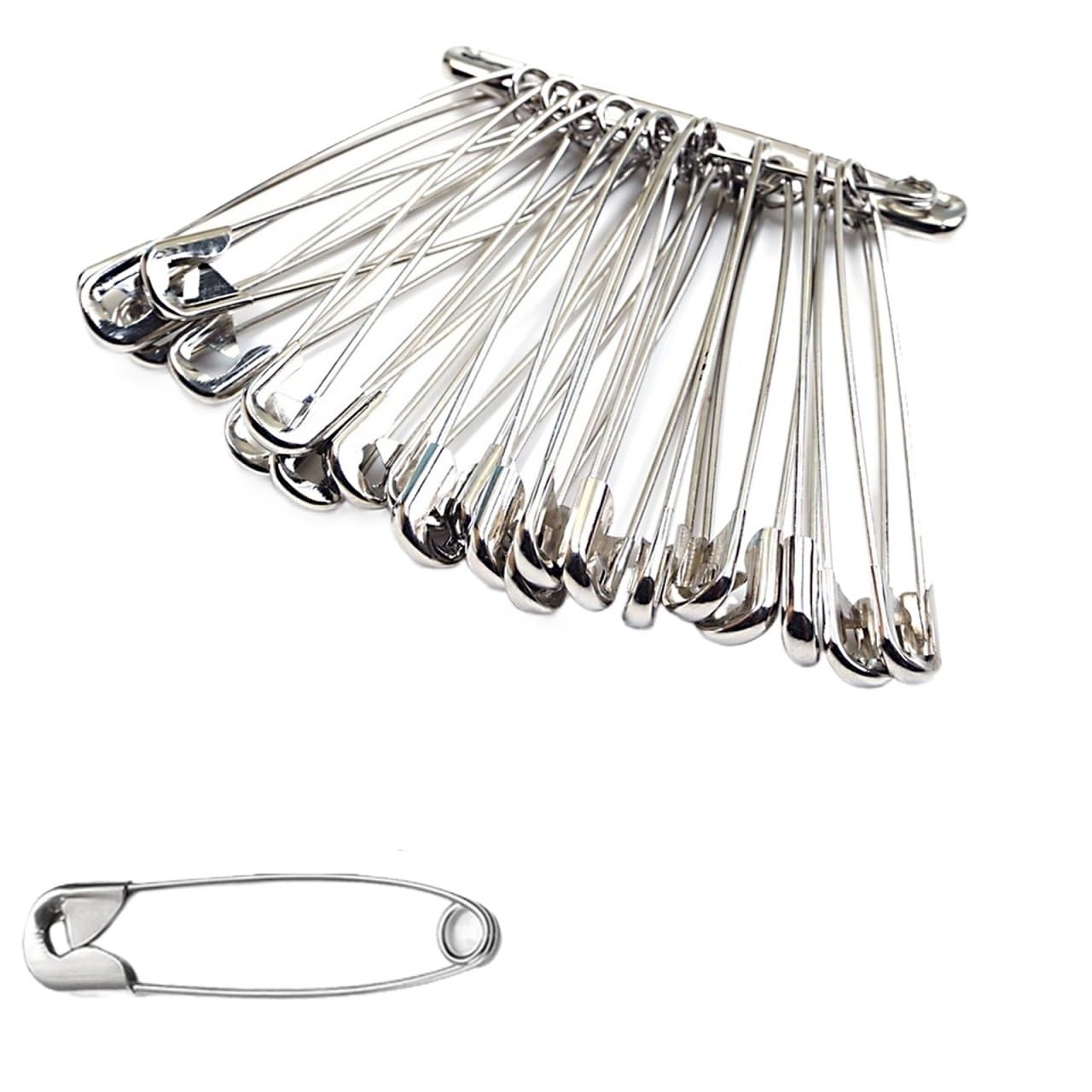 Pins 200/400 Pins, 5 Sizes Steel Pin For Clothes, Sewing(25mm 200pcs)