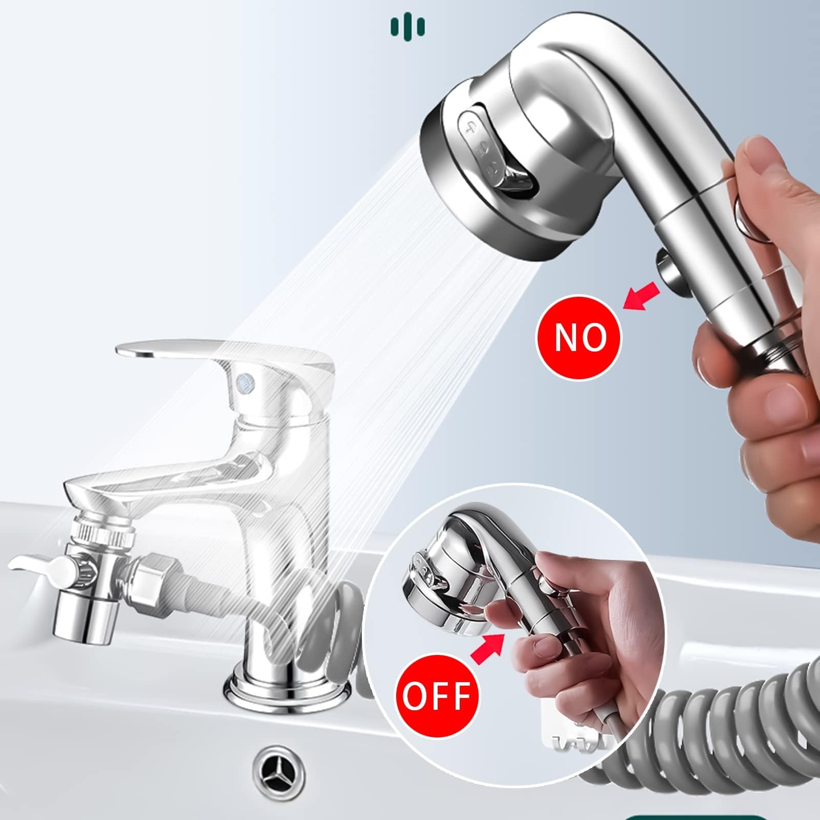 Doccetta per lavandino STOAT® doccino per bidet rubinetto bagno