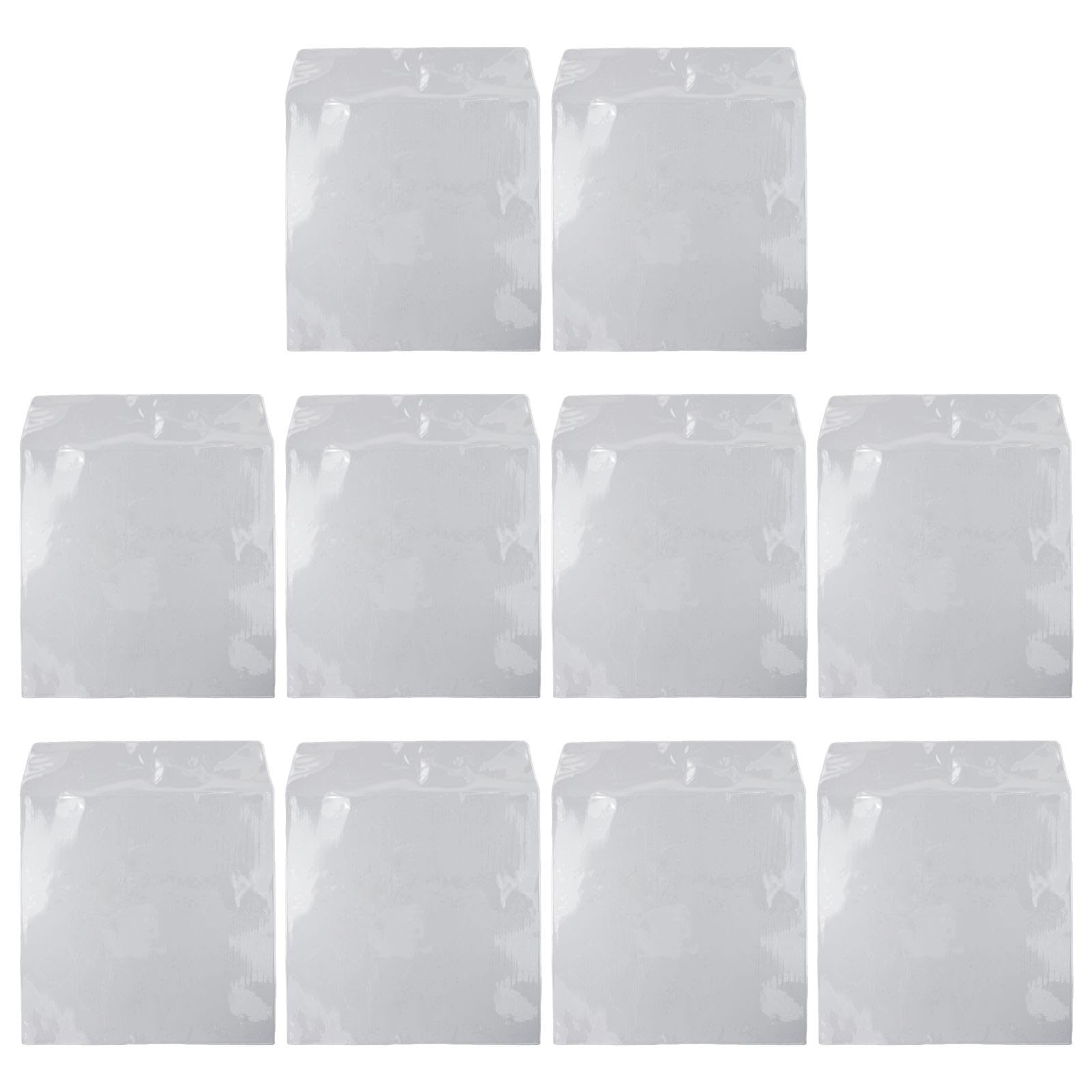 Buste protettive trasparenti in vinile per dischi LP da 30,5 cm, 10 cm, 10 pezzi, 30,5 cm