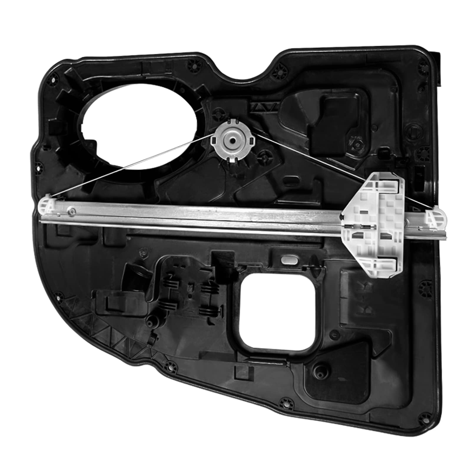 Rear Left Window Regulator Compatible with Dodge Ram 2009-2020 Driver Side Replace : 68045171AC