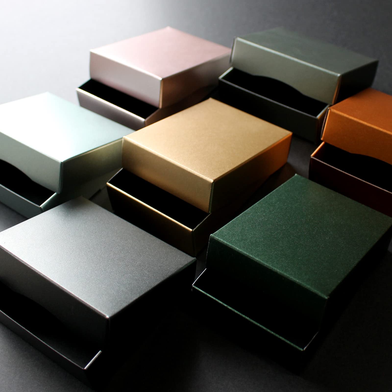 Amazon | BAY LETTERPRESS ギフトボックス カラー フタ箱 79×62mm ガン