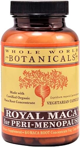 Whole World BOTANICALS Maca Real para Peri-Menopausia, 60 CT disponible en Yaxa Colombia