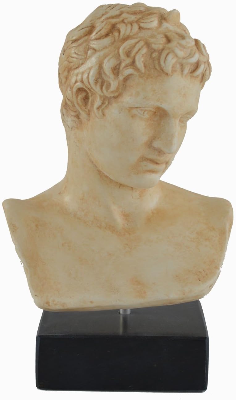 Estia Creations Marathon Youth Sculpture Museum Reproduction Ephebe Bust - Ephivos